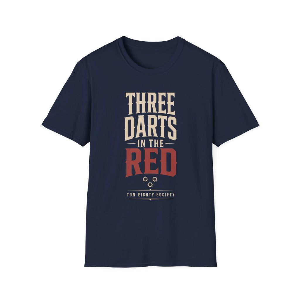 Three Darts In The Red T-Shirt