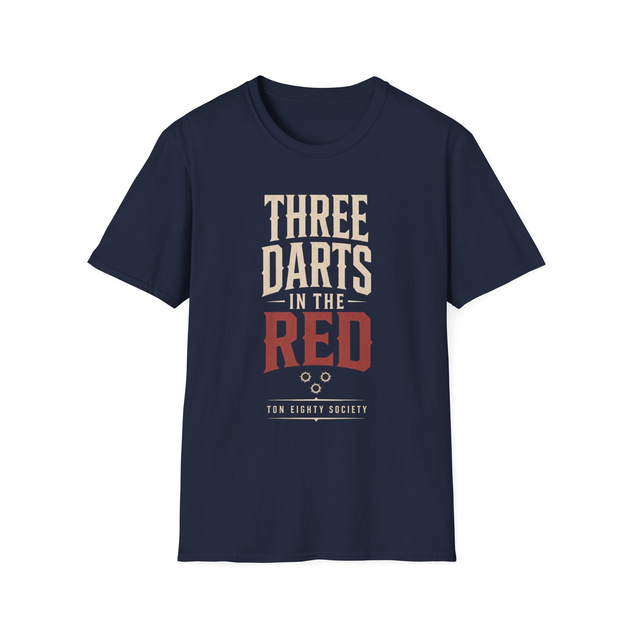 Three Darts In The Red T-Shirt