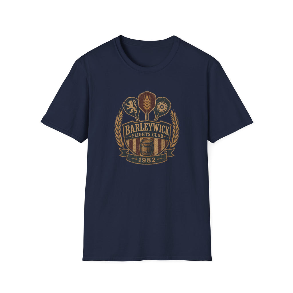 Barleywick Flights Club Vintage Darts Crest Tee
