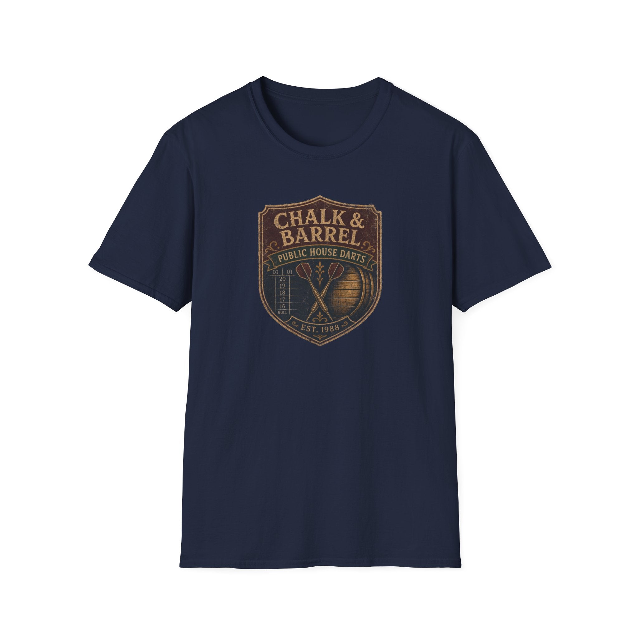 Chalk & Barrel Public House Darts Tee