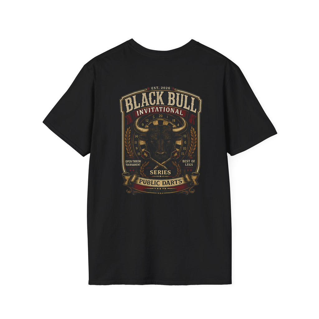 Black Bull Invitational T-Shirt (Two-Sided)