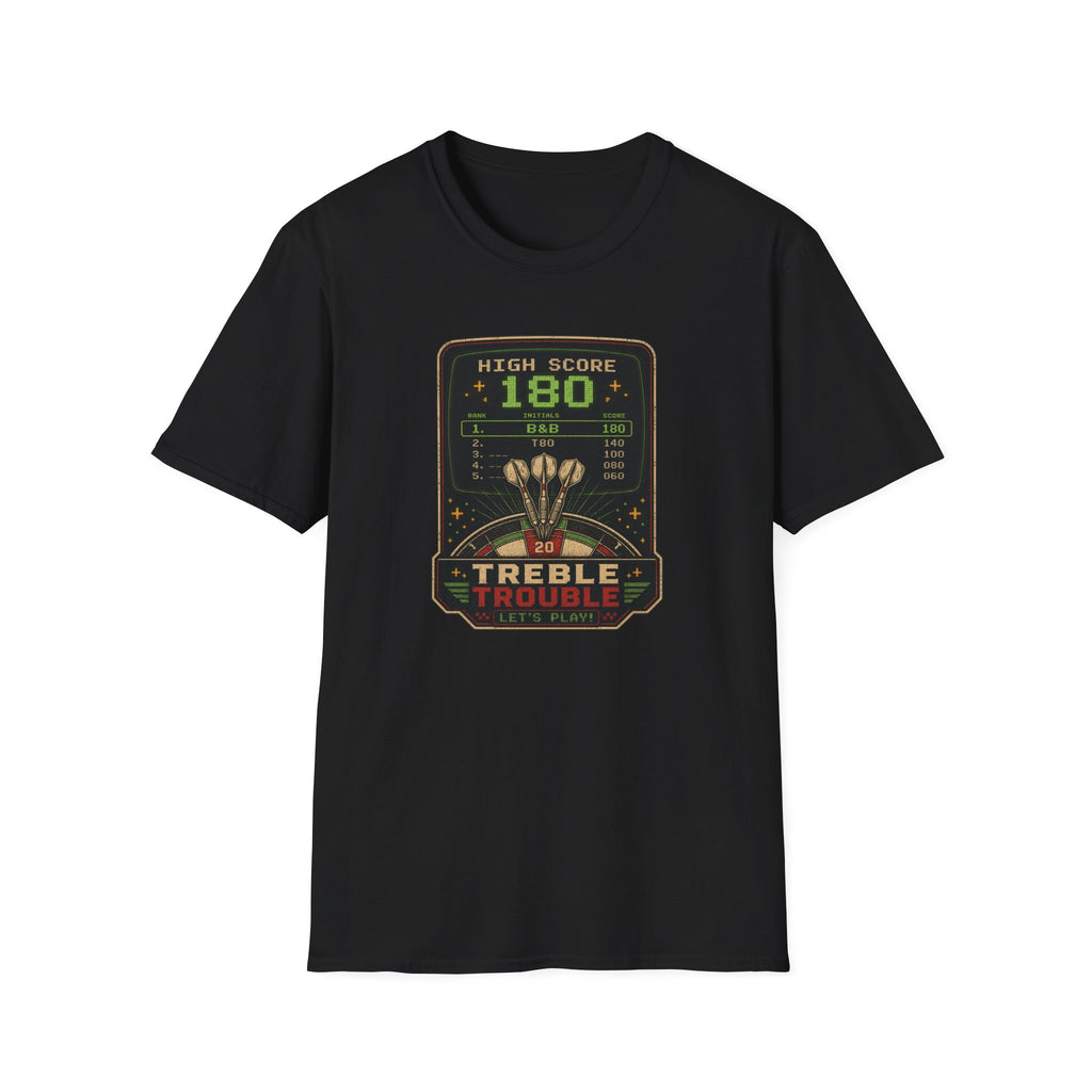 Treble Trouble High Score Retro-gaming Tee