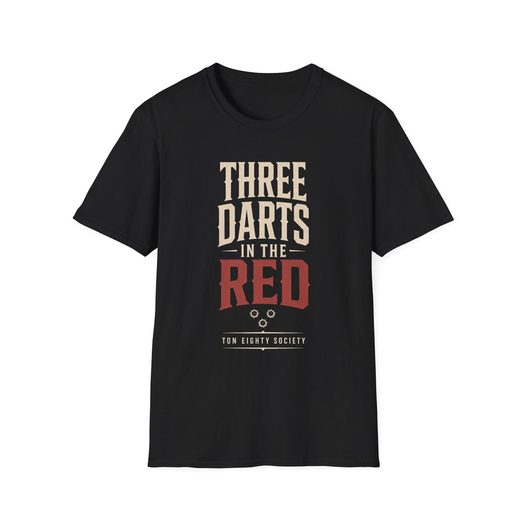 Three Darts In The Red T-Shirt