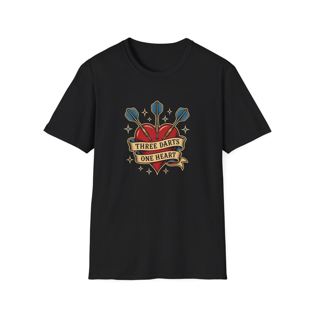 3 Darts, 1 Heart T-Shirt