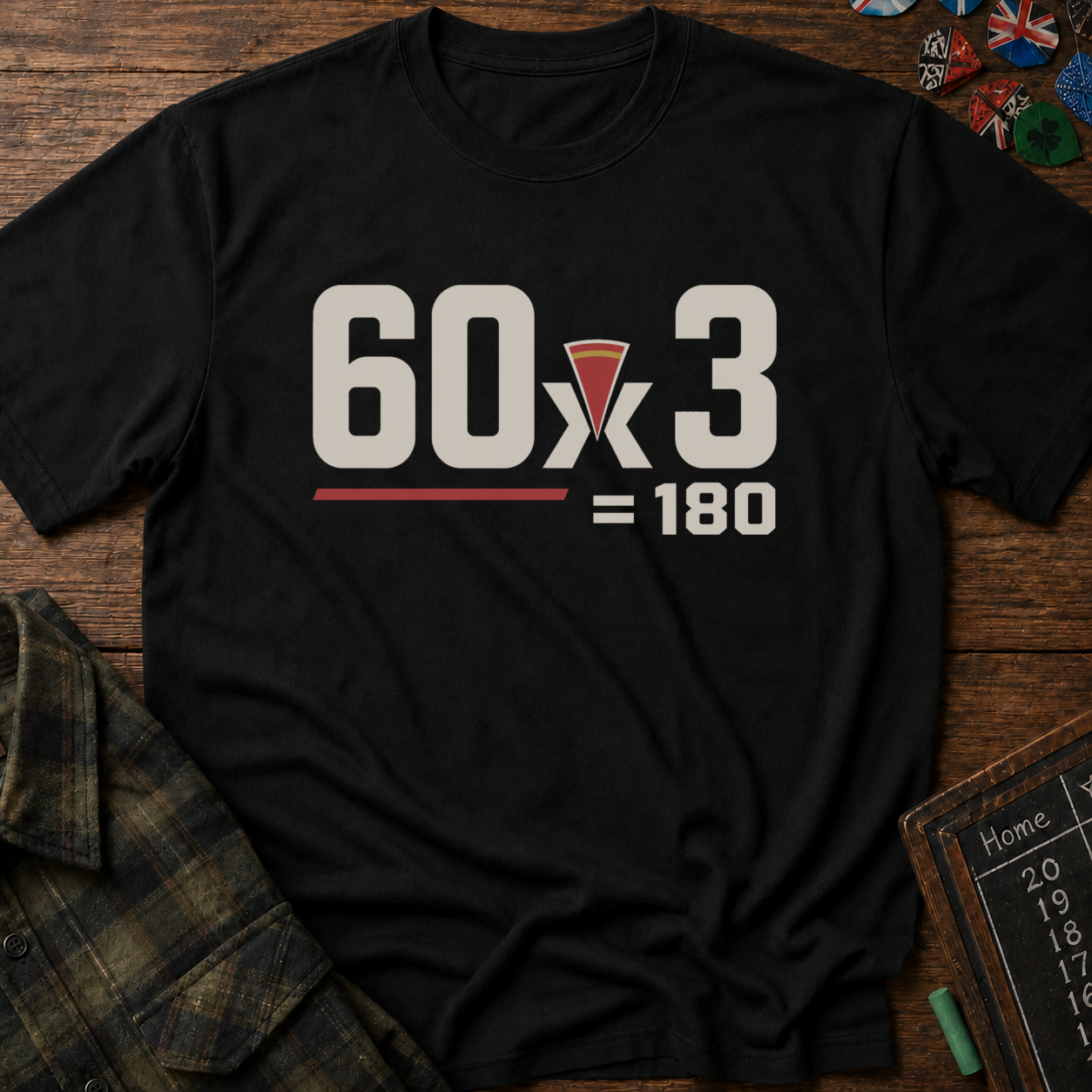 60 x 3 = 180 T-Shirt