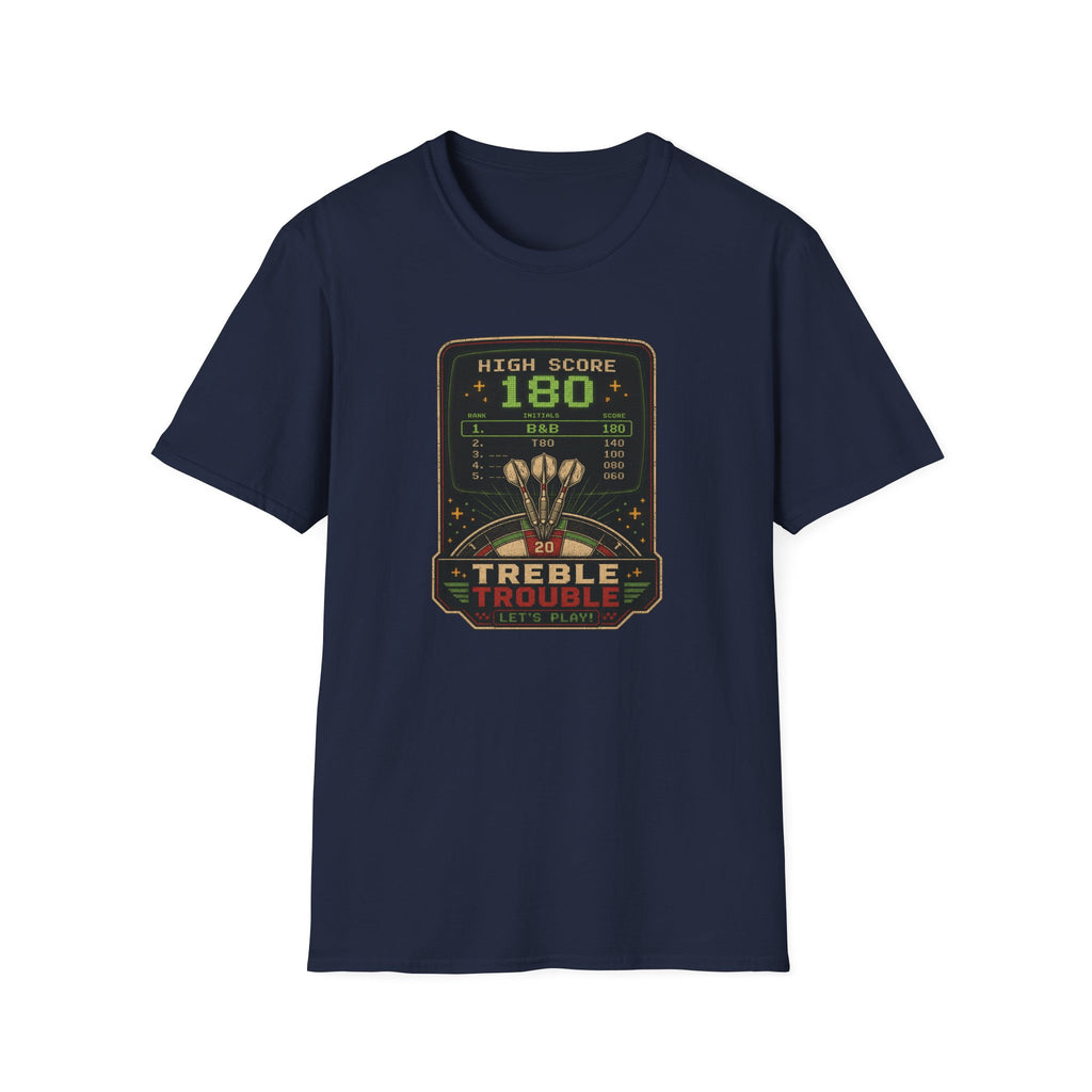 Treble Trouble High Score Retro-gaming Tee