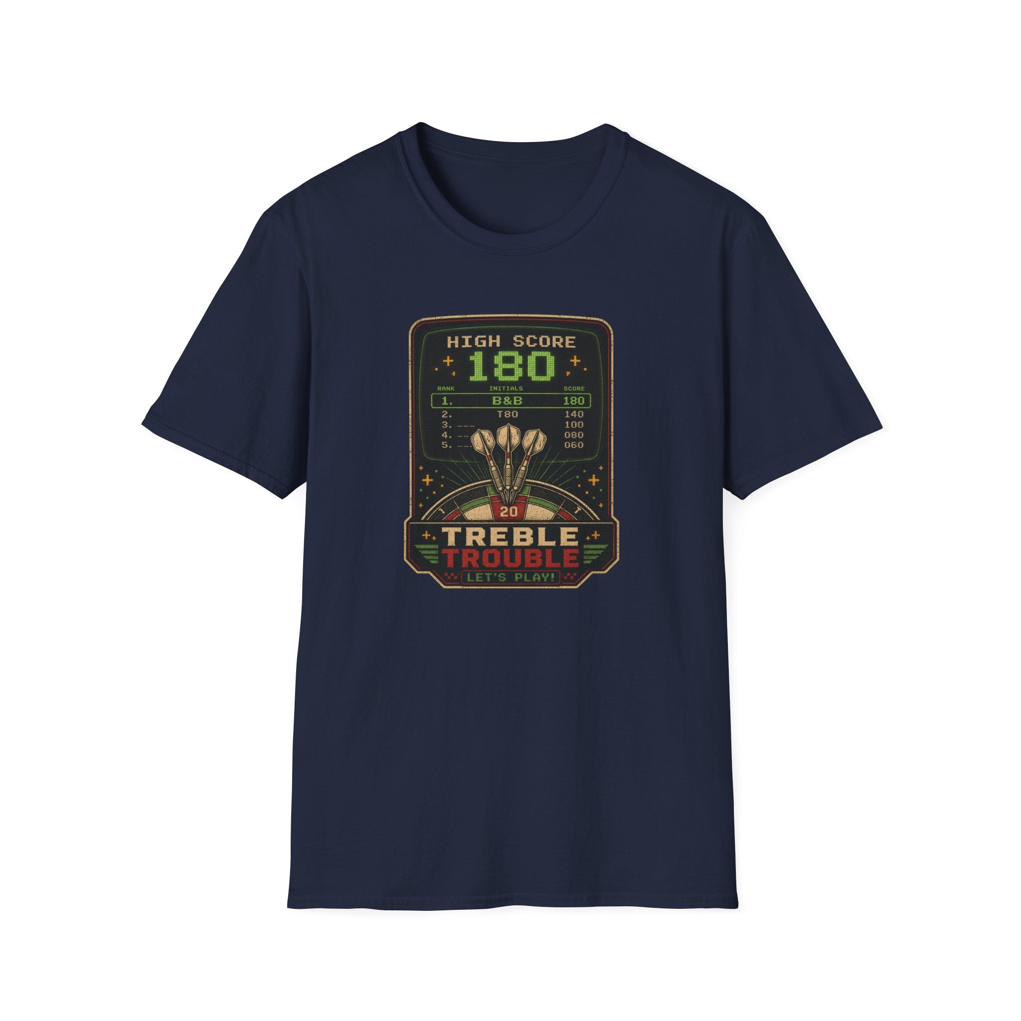 Treble Trouble High Score Retro-gaming Tee