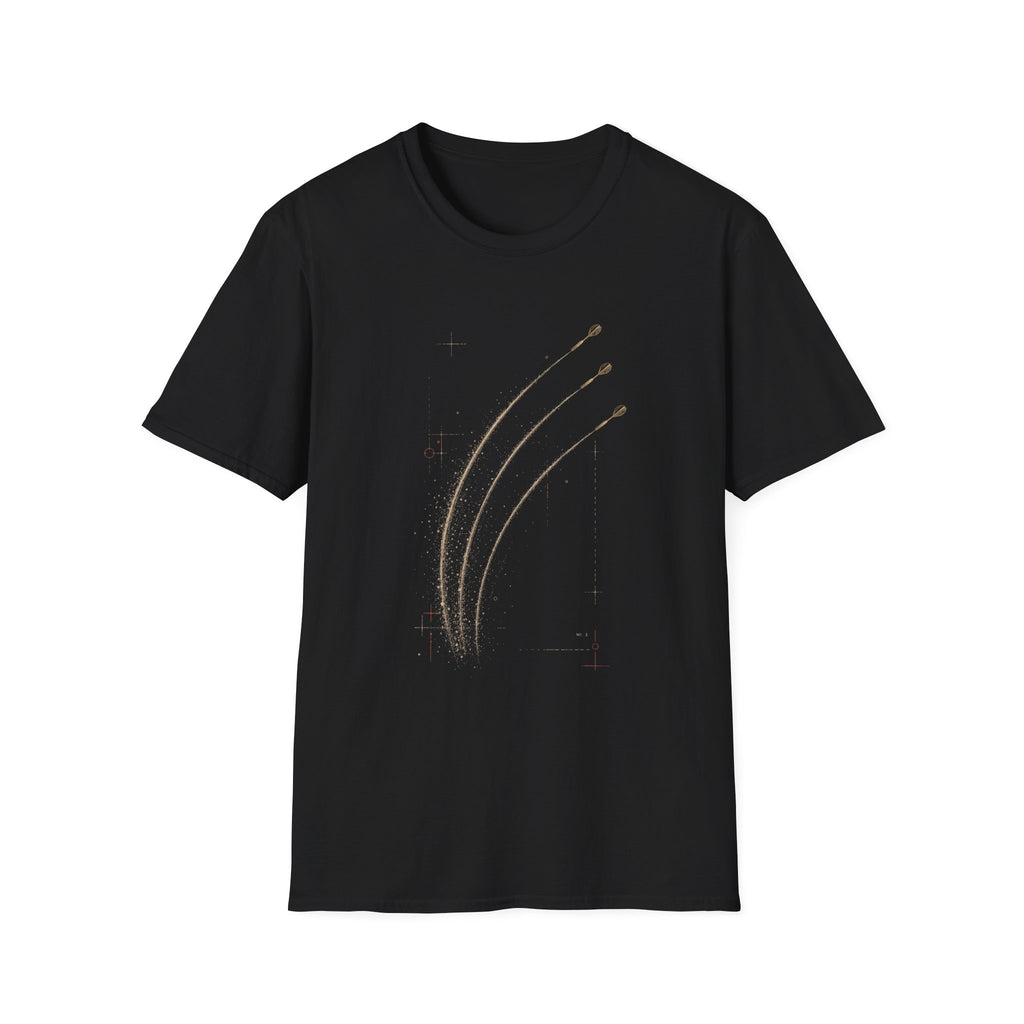 Trajectory Study No. 3 Darts T-Shirt