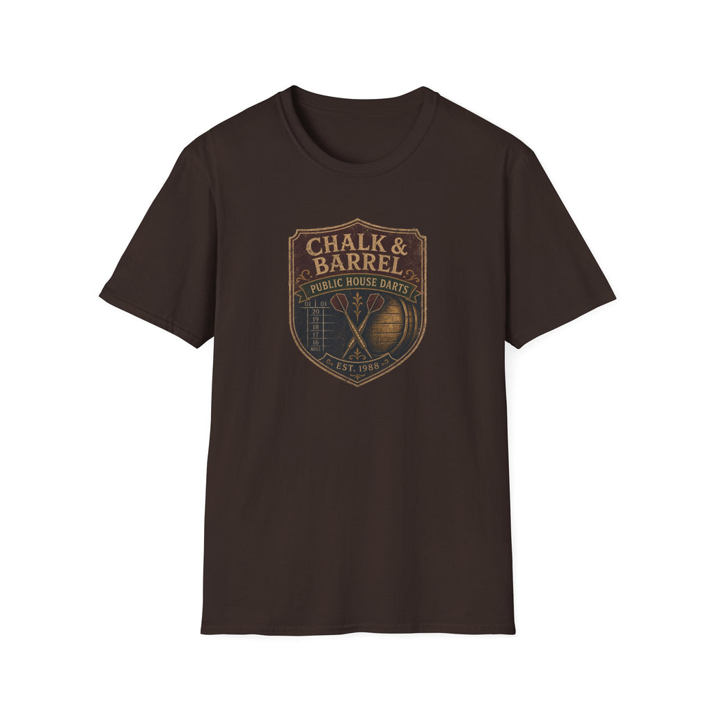Chalk & Barrel Public House Darts Tee