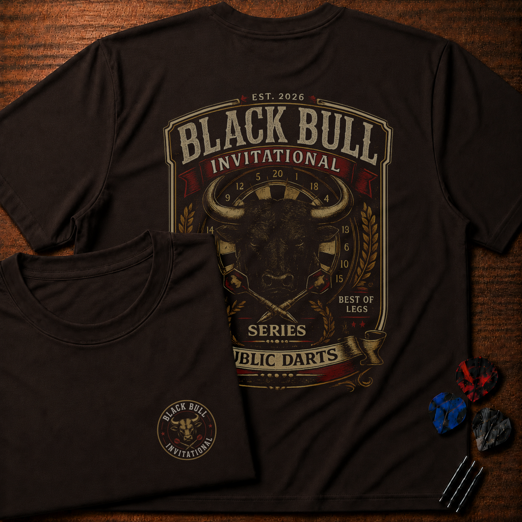 Black Bull Invitational T-Shirt (Two-Sided)