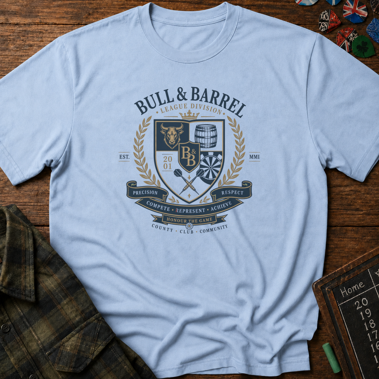 Bull & Barrel League Division T-Shirt