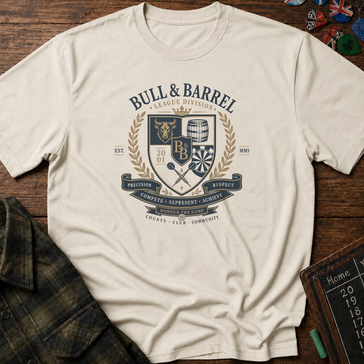 Bull & Barrel League Division T-Shirt