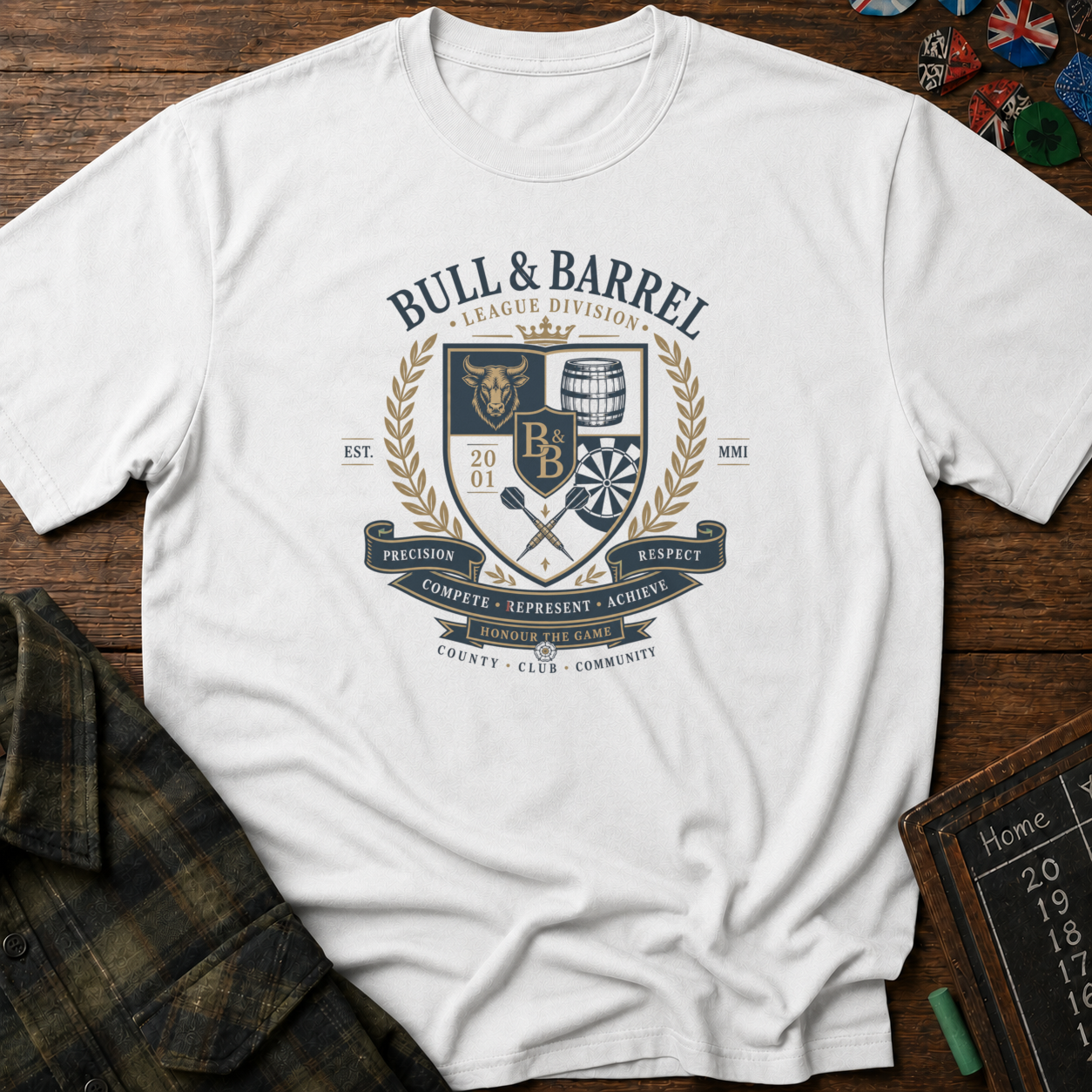 Bull & Barrel League Division T-Shirt