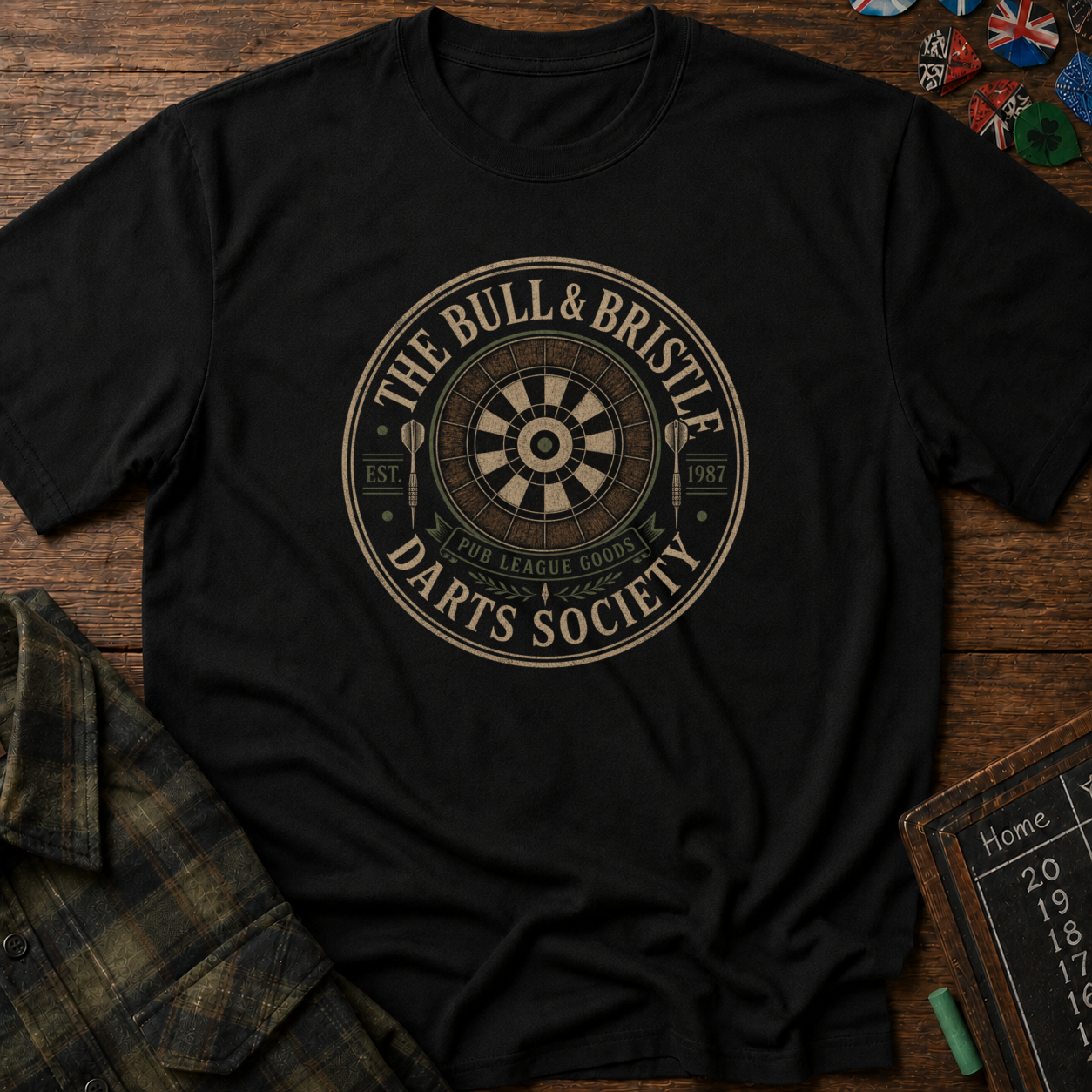 Bull & Bristle Darts Society T-Shirt