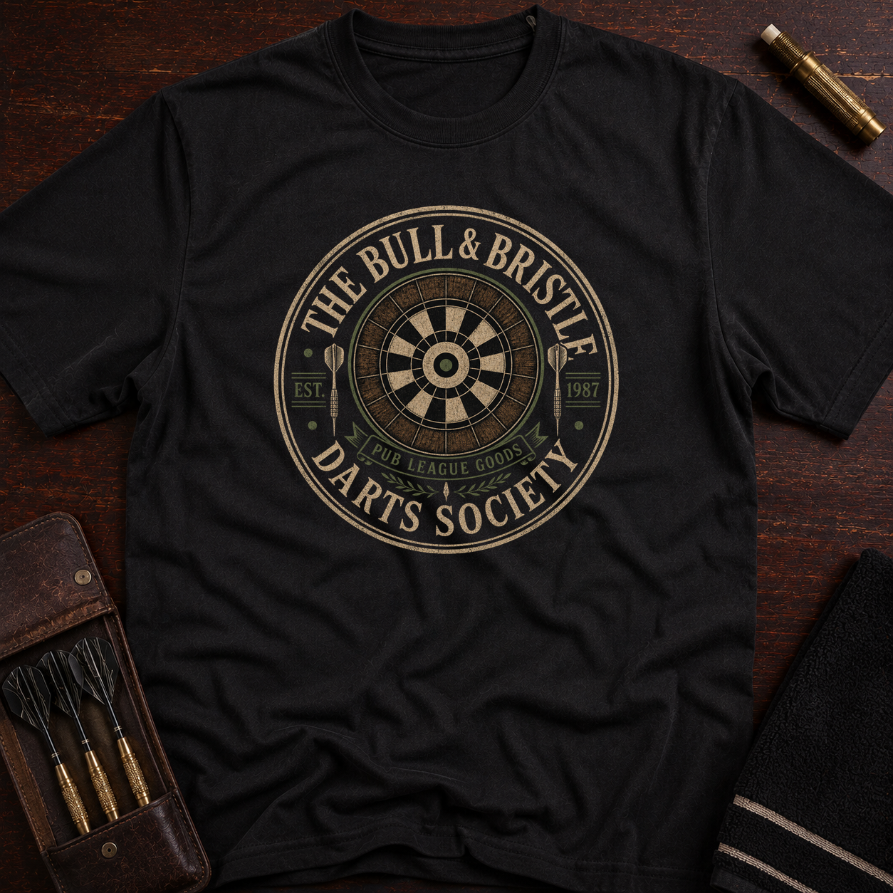Bull & Bristle Darts Society T-Shirt
