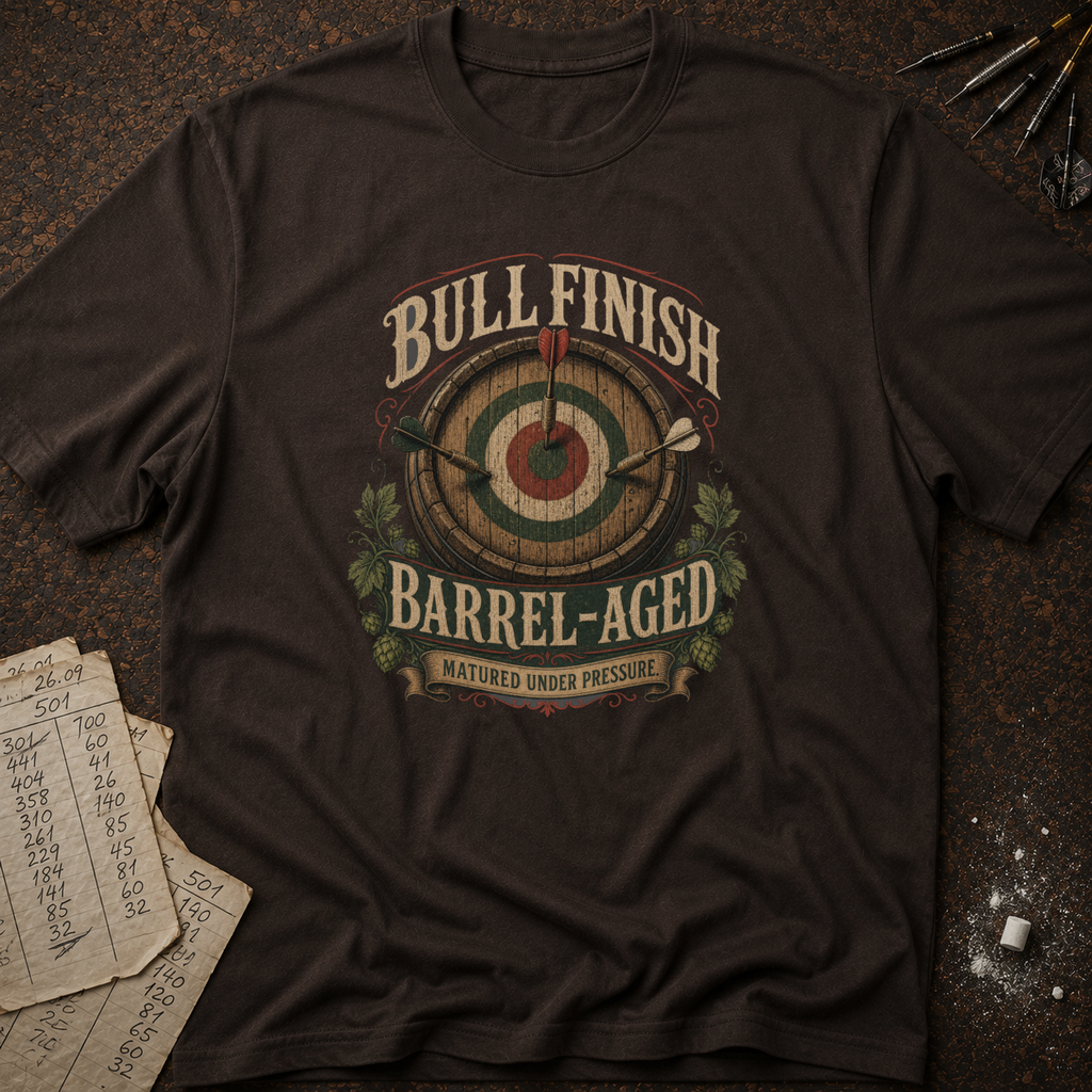 Bull Finish Barrel-Aged Darts T-Shirt