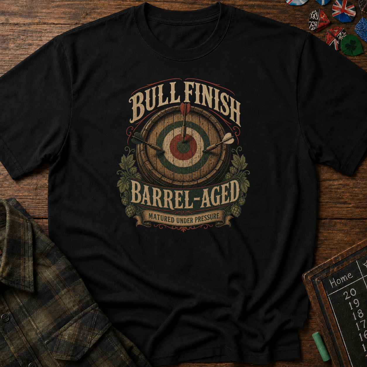 Bull Finish Barrel-Aged Darts T-Shirt