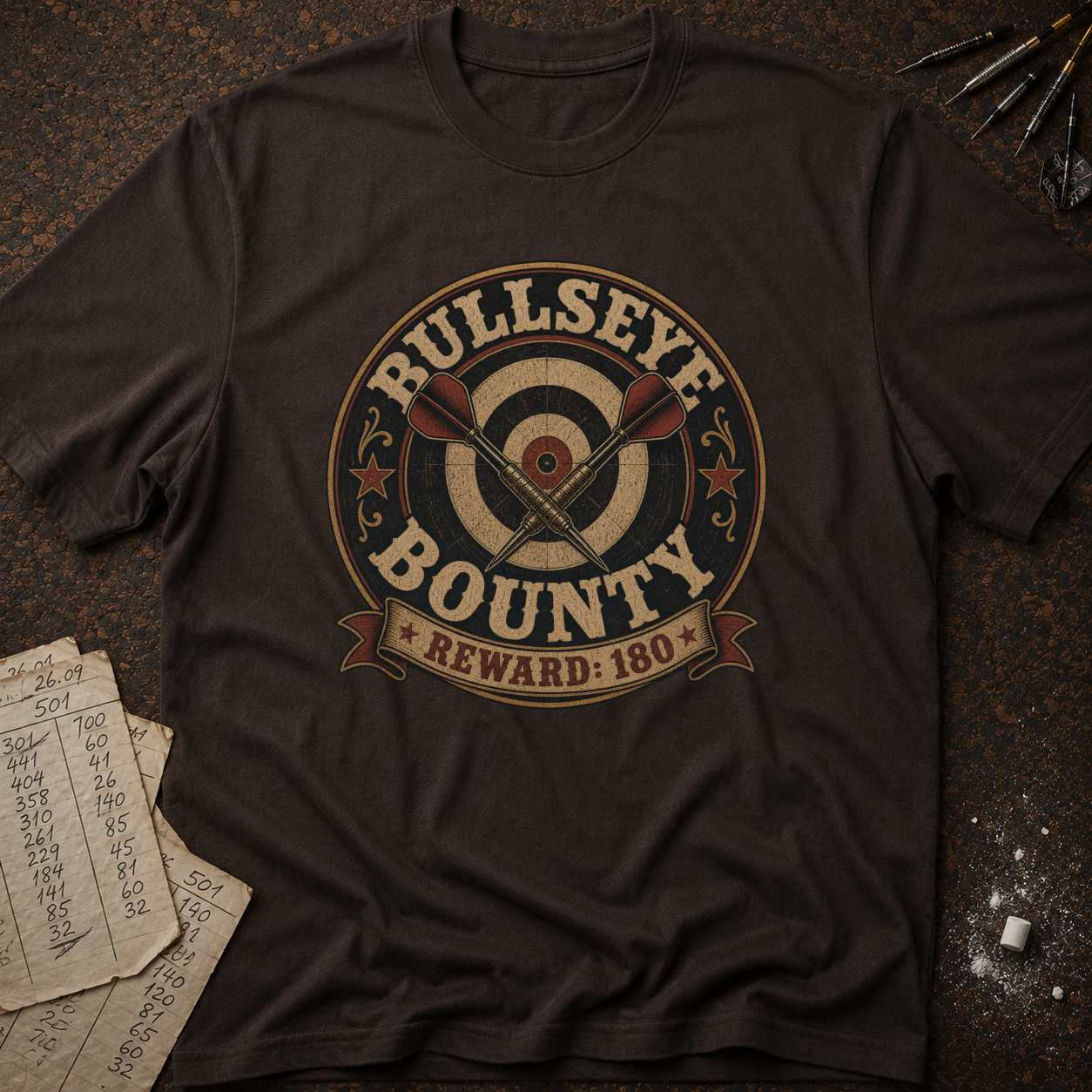 Bullseye Bounty Darts T-Shirt