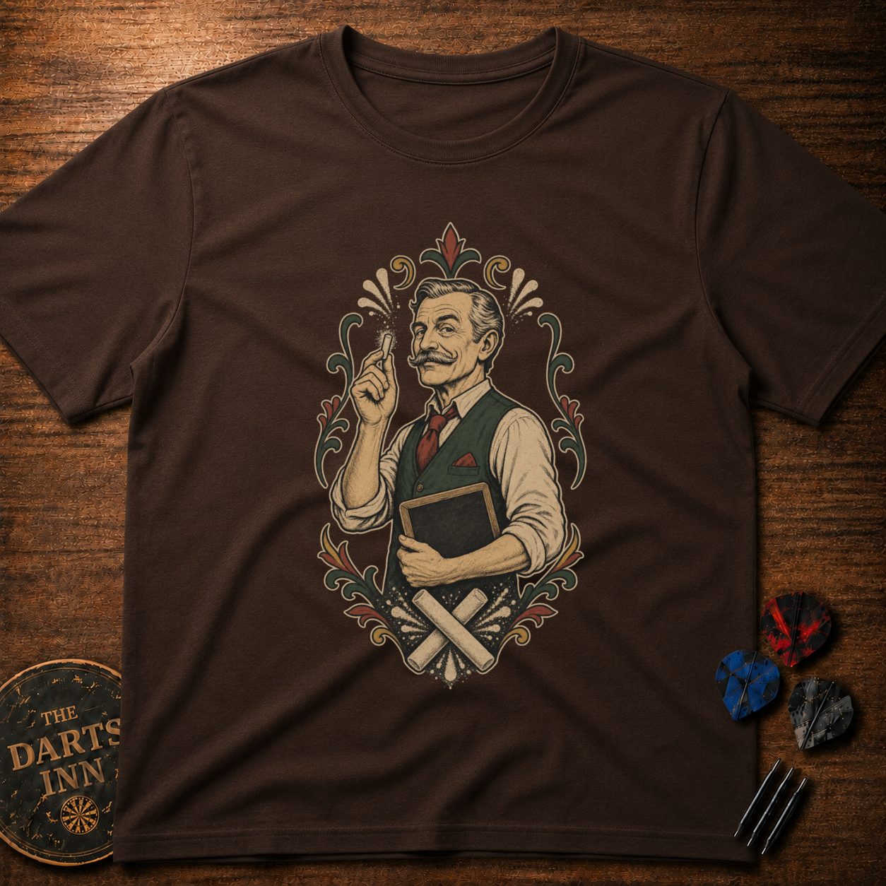 Chalky Stan Pub Darts T-Shirt