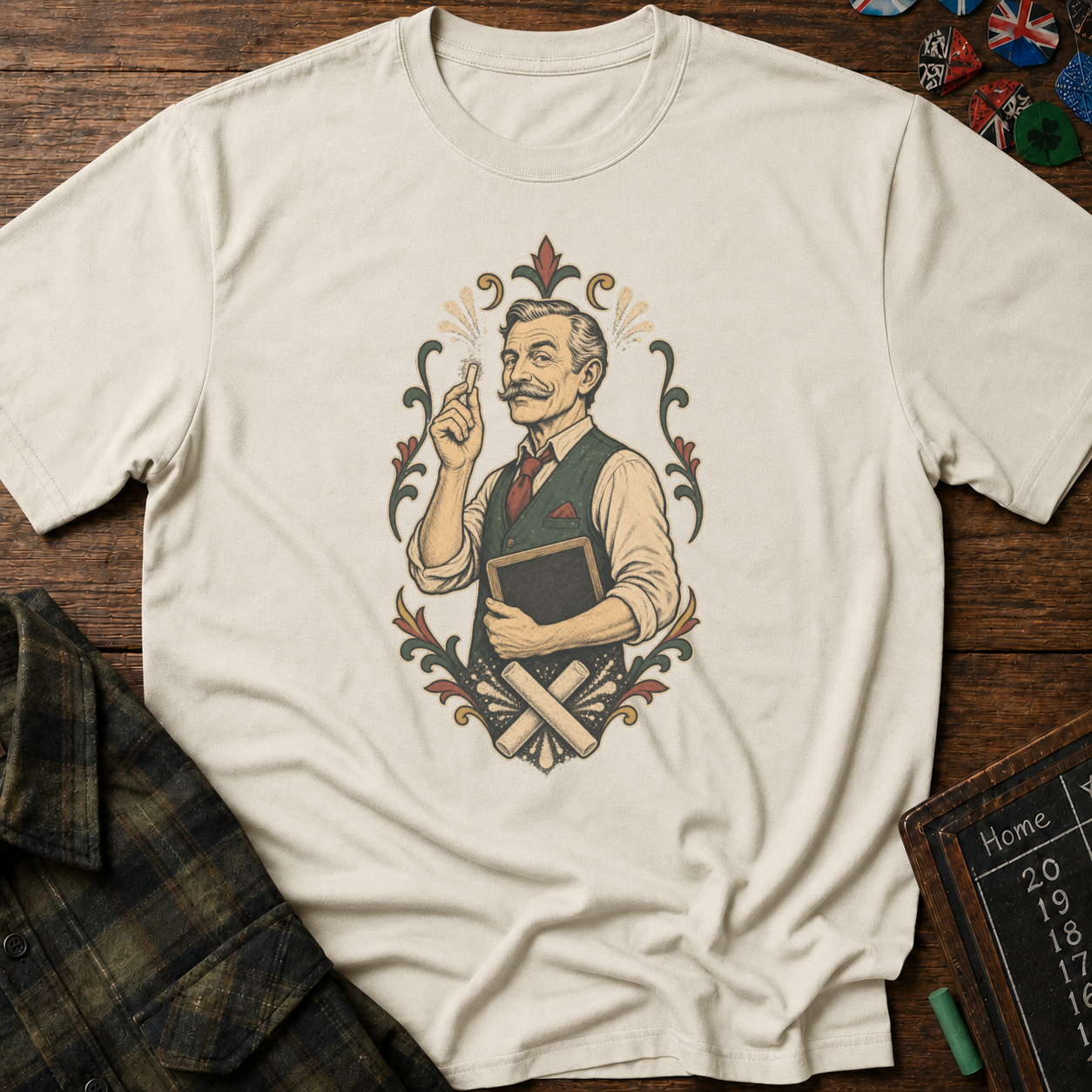 Chalky Stan Pub Darts T-Shirt