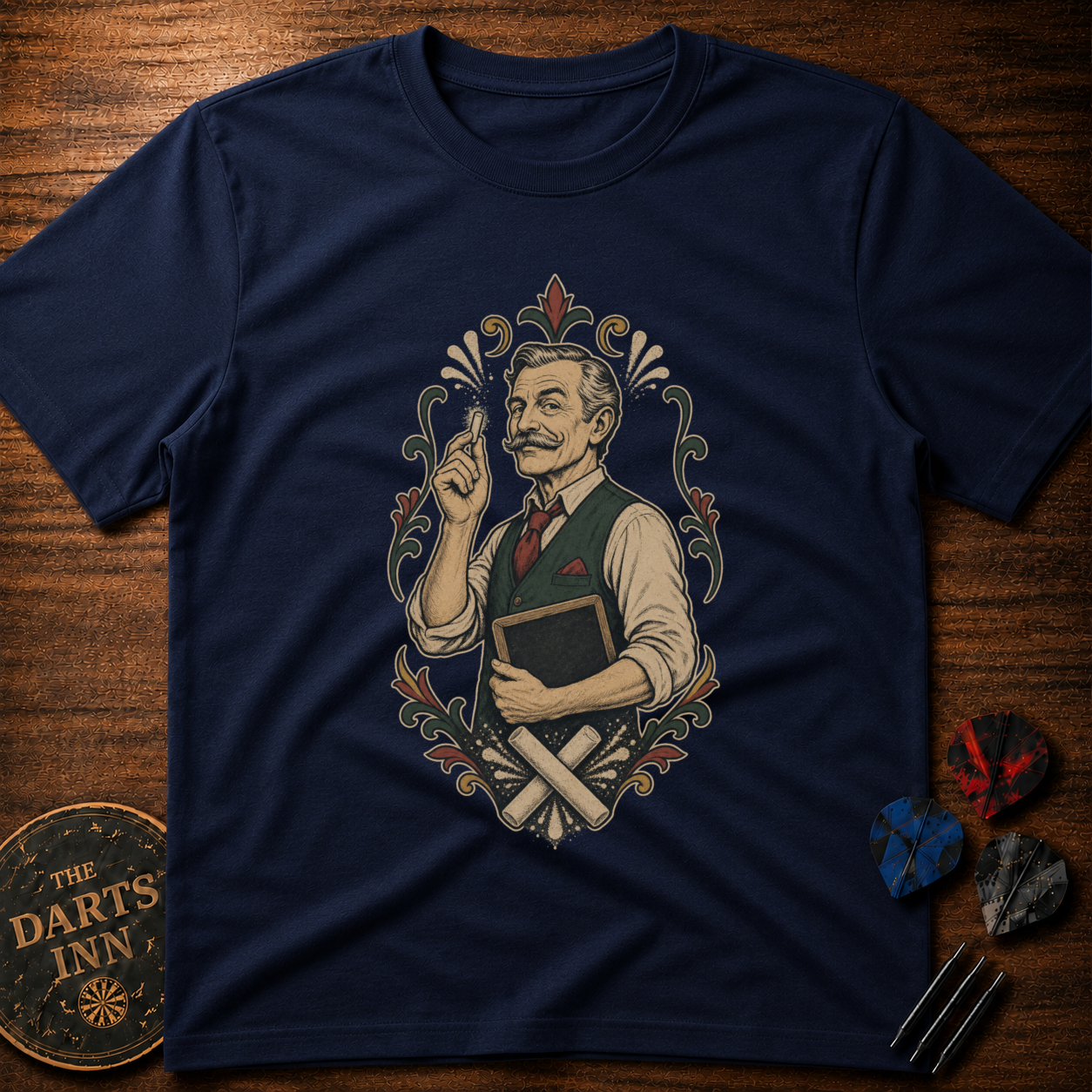 Chalky Stan Pub Darts T-Shirt