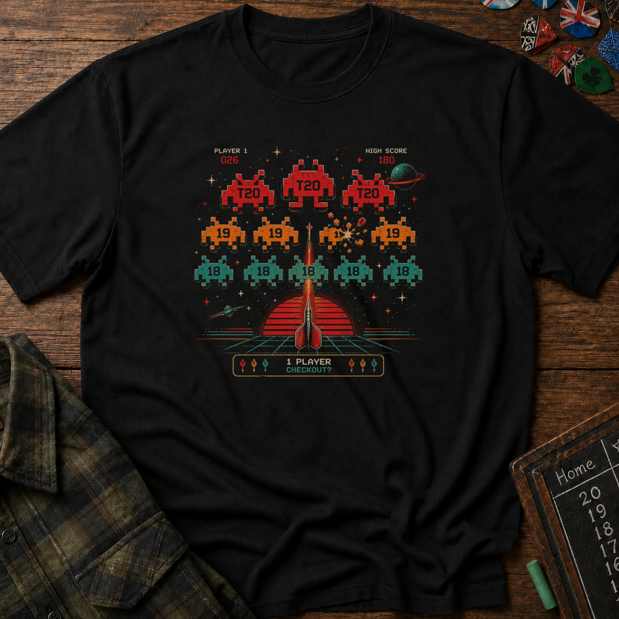 Darts Invaders T-Shirt