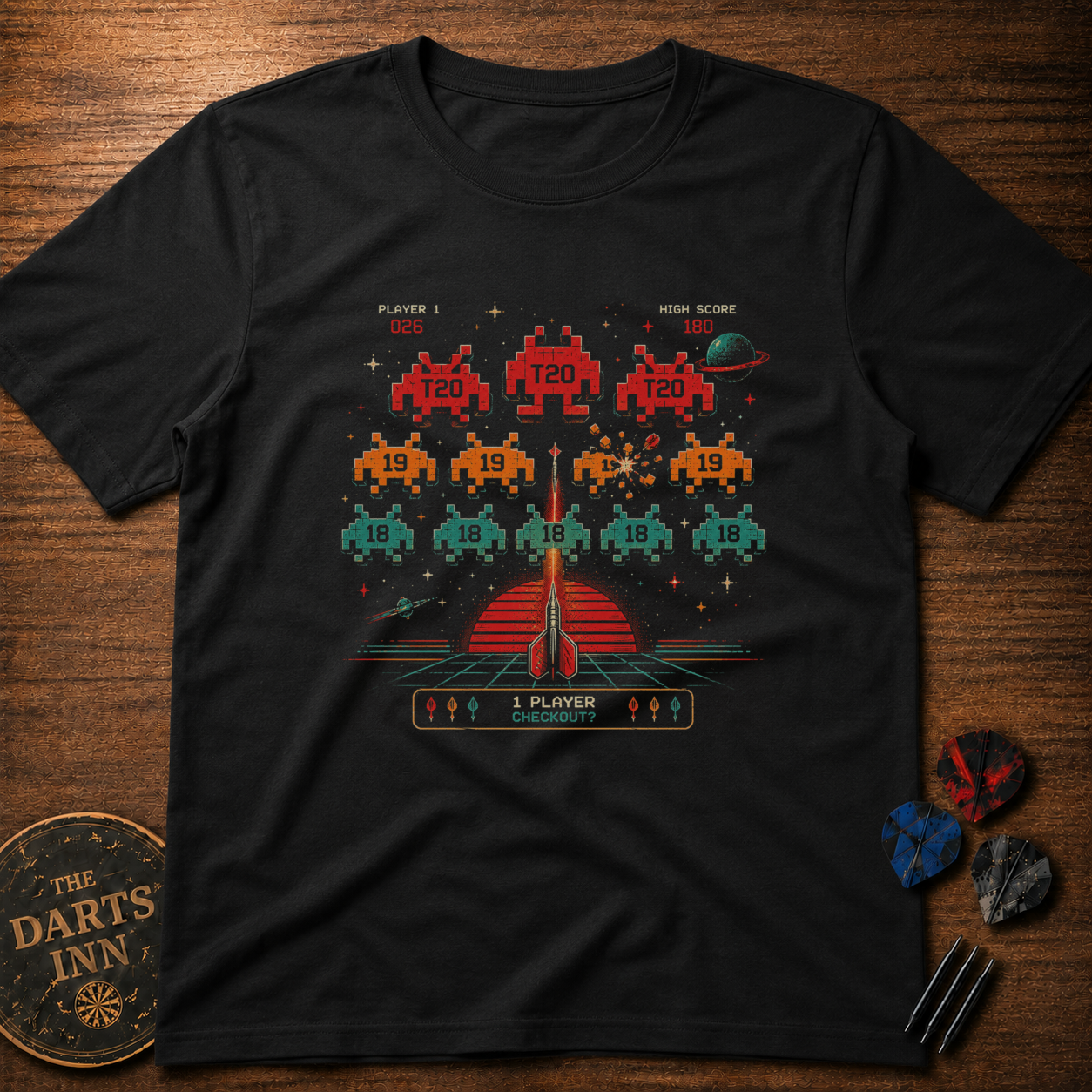 Darts Invaders T-Shirt