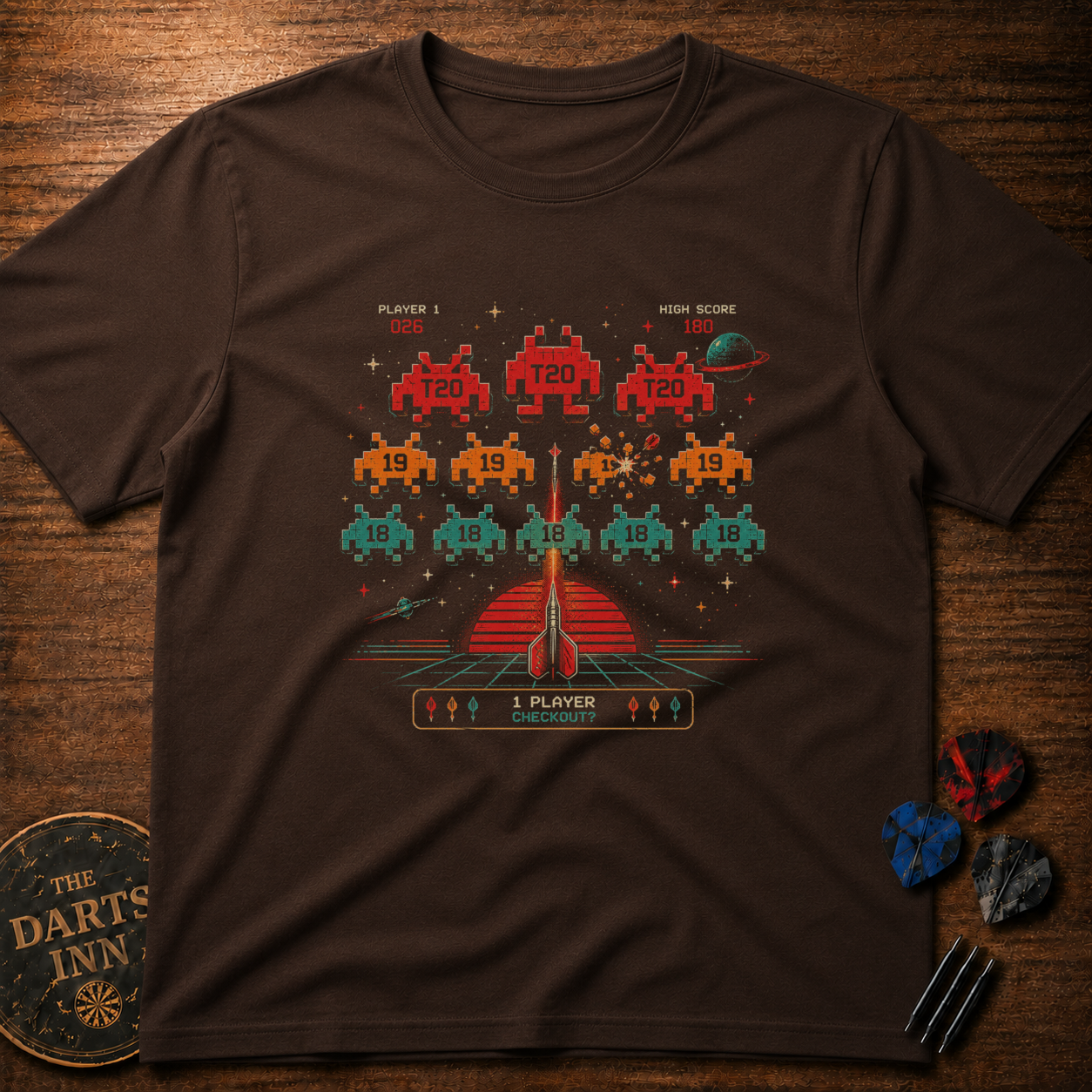 Darts Invaders T-Shirt