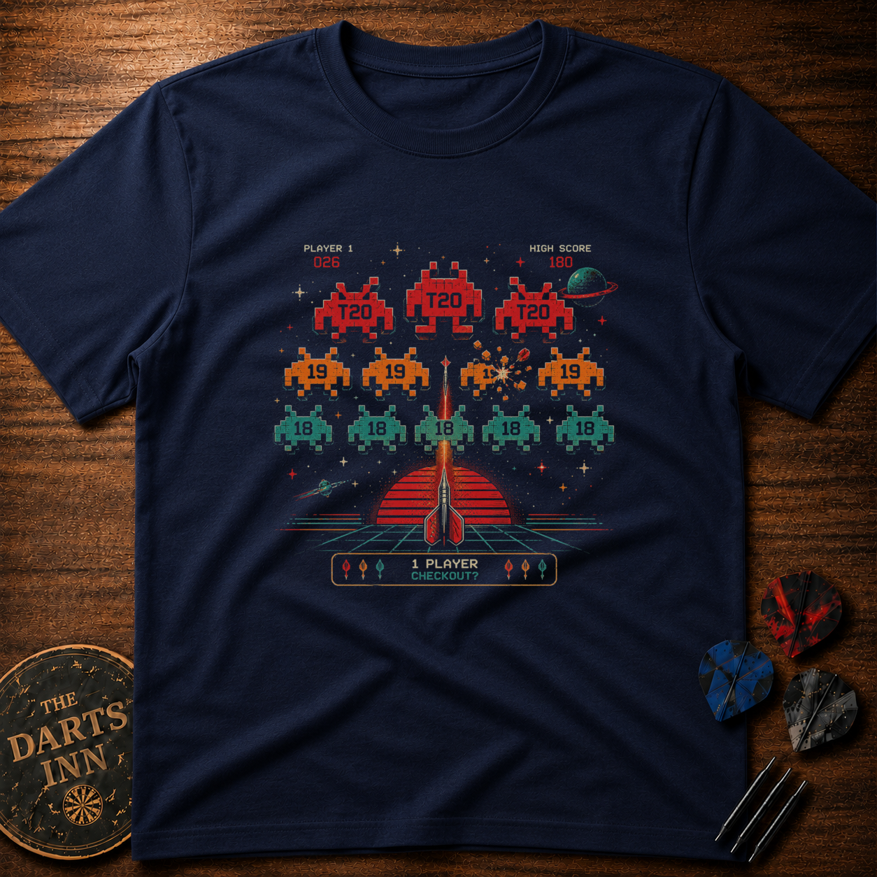 Darts Invaders T-Shirt