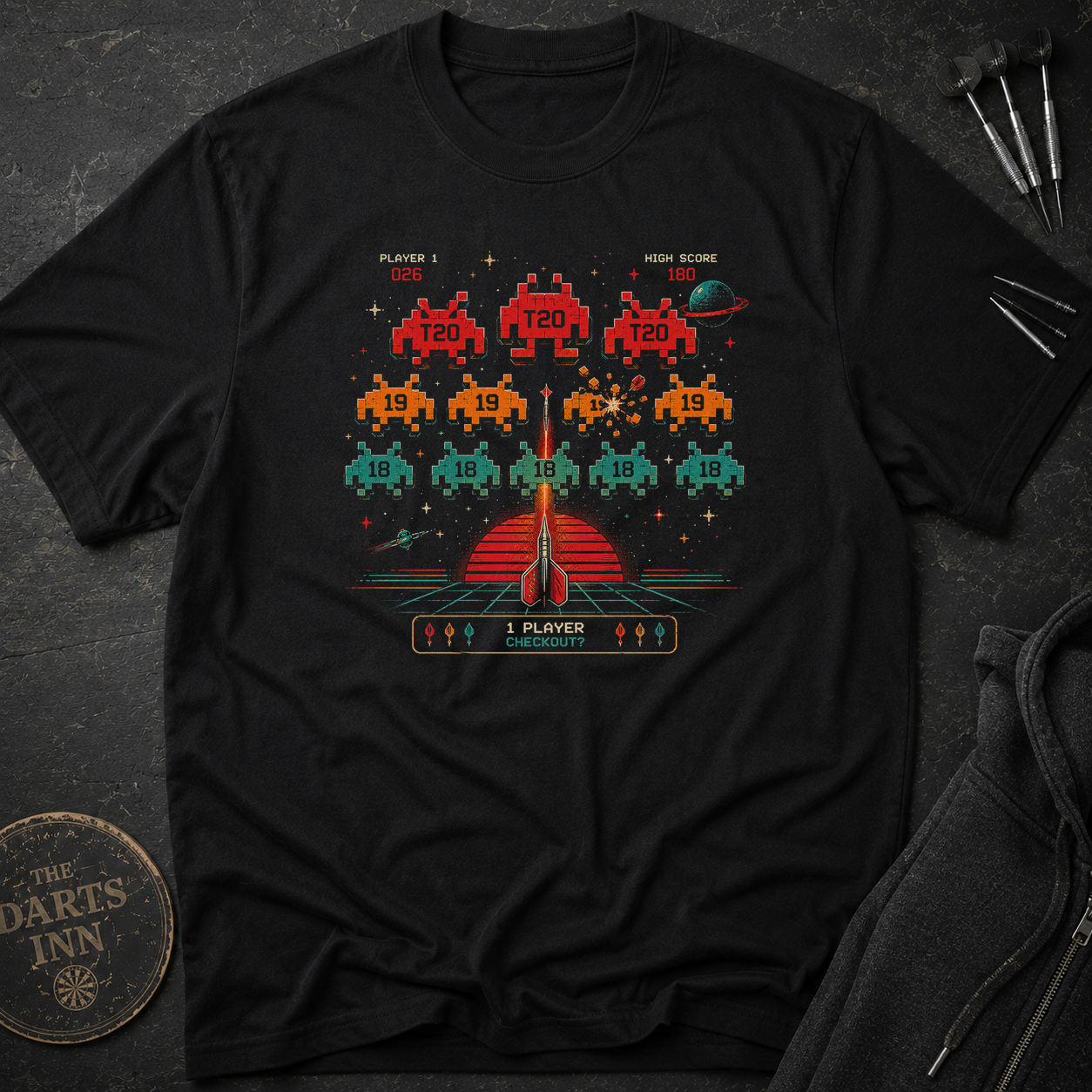 Darts Invader T-Shirt