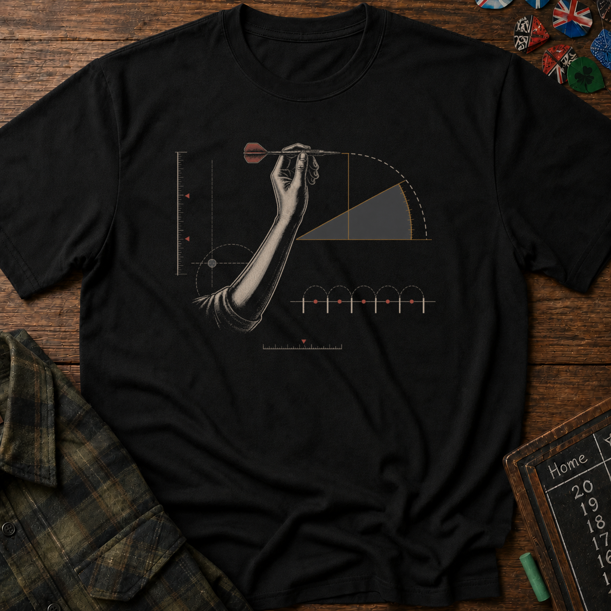 Darts Release Angle T-Shirt