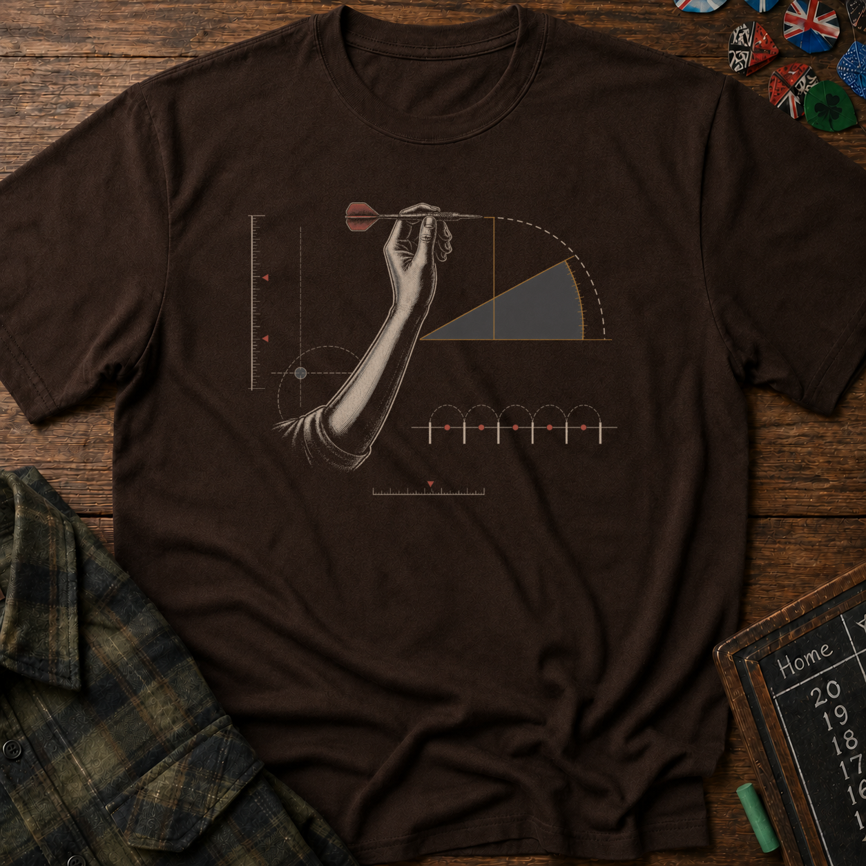 Darts Release Angle T-Shirt