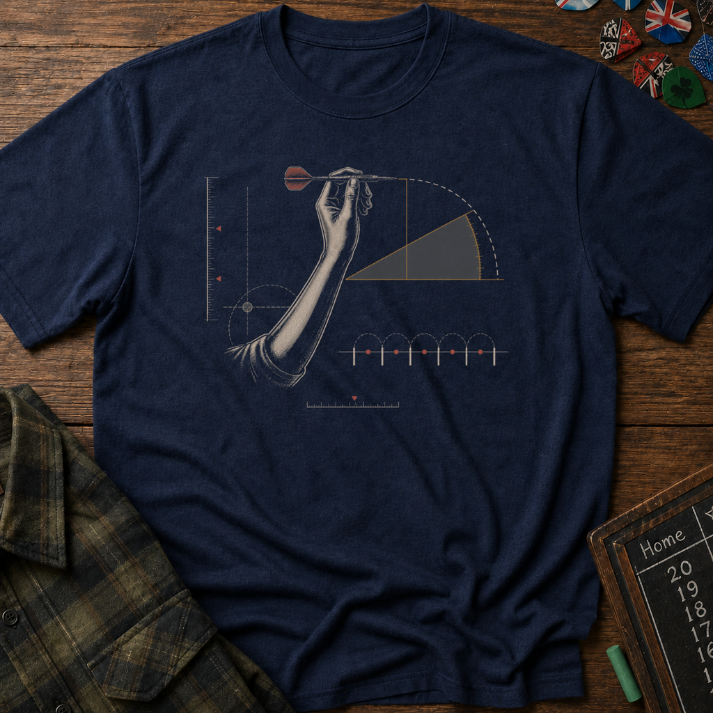 Darts Release Angle T-Shirt