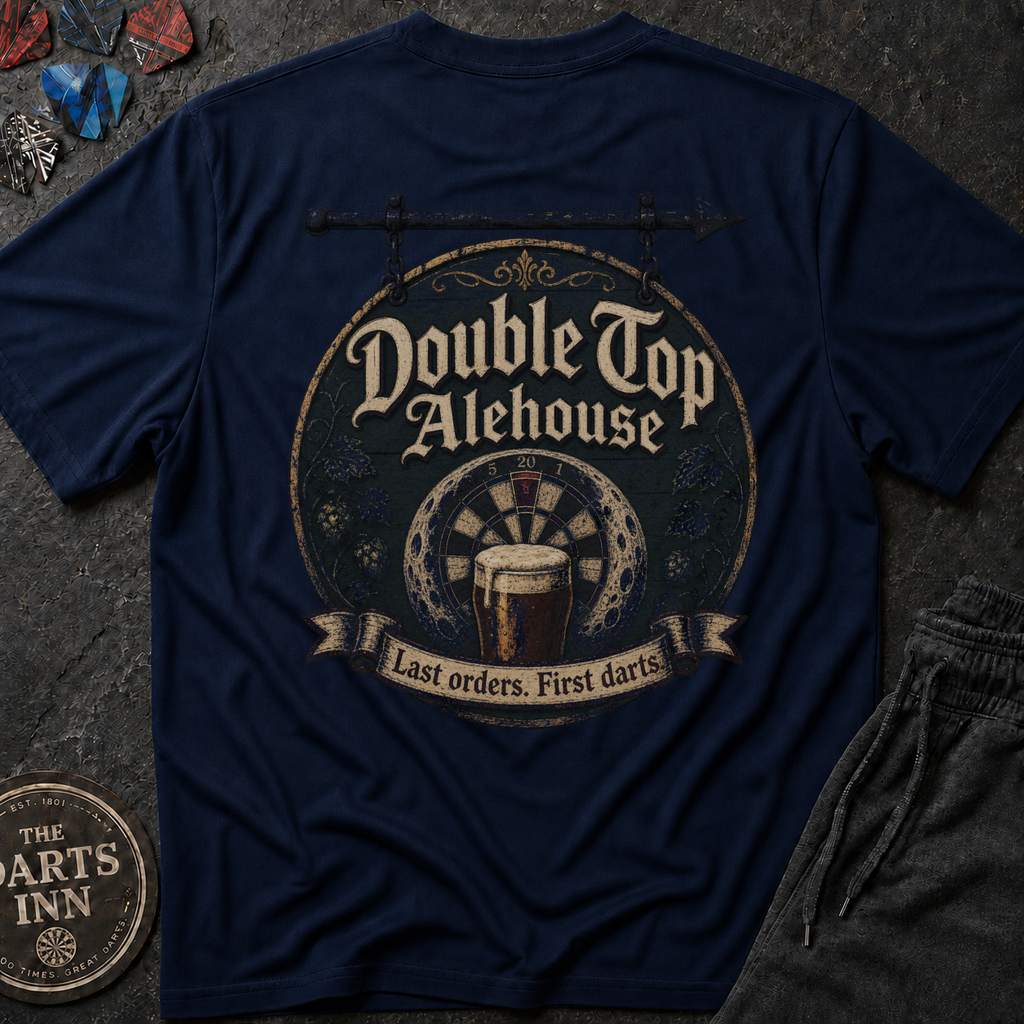 Double Top Alehouse Pub Darts T-Shirt