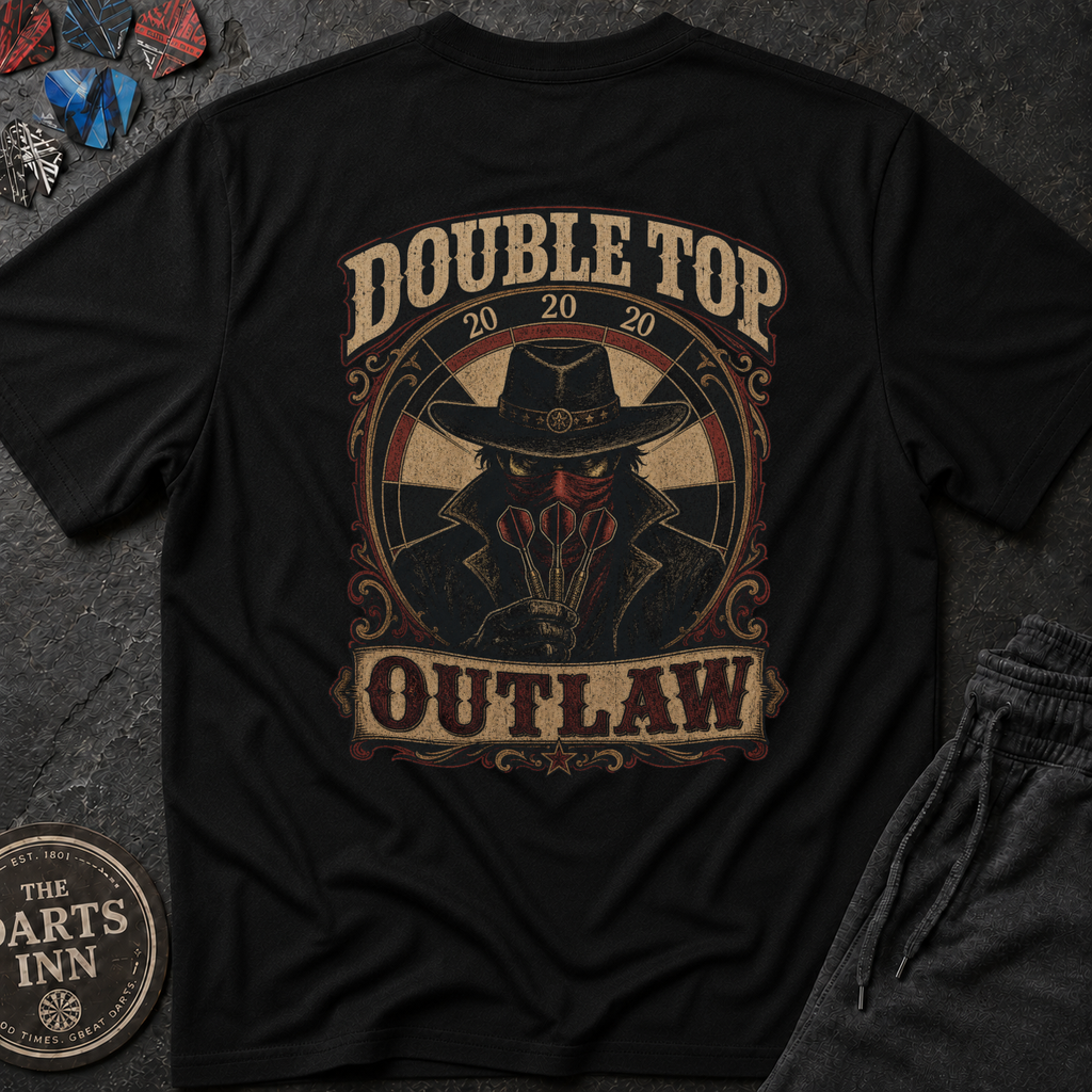 Double Top Outlaw Darts T-Shirt