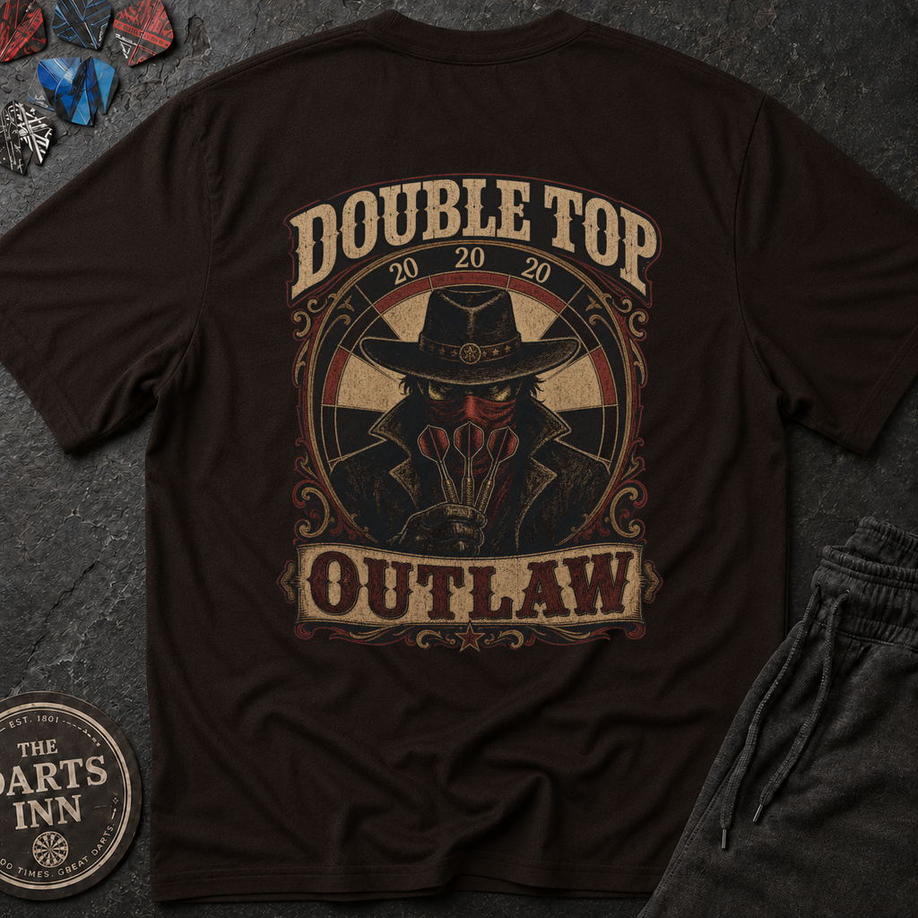 Double Top Outlaw Darts T-Shirt