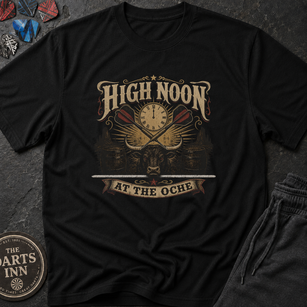 High Noon at the Oche Darts T-Shirt