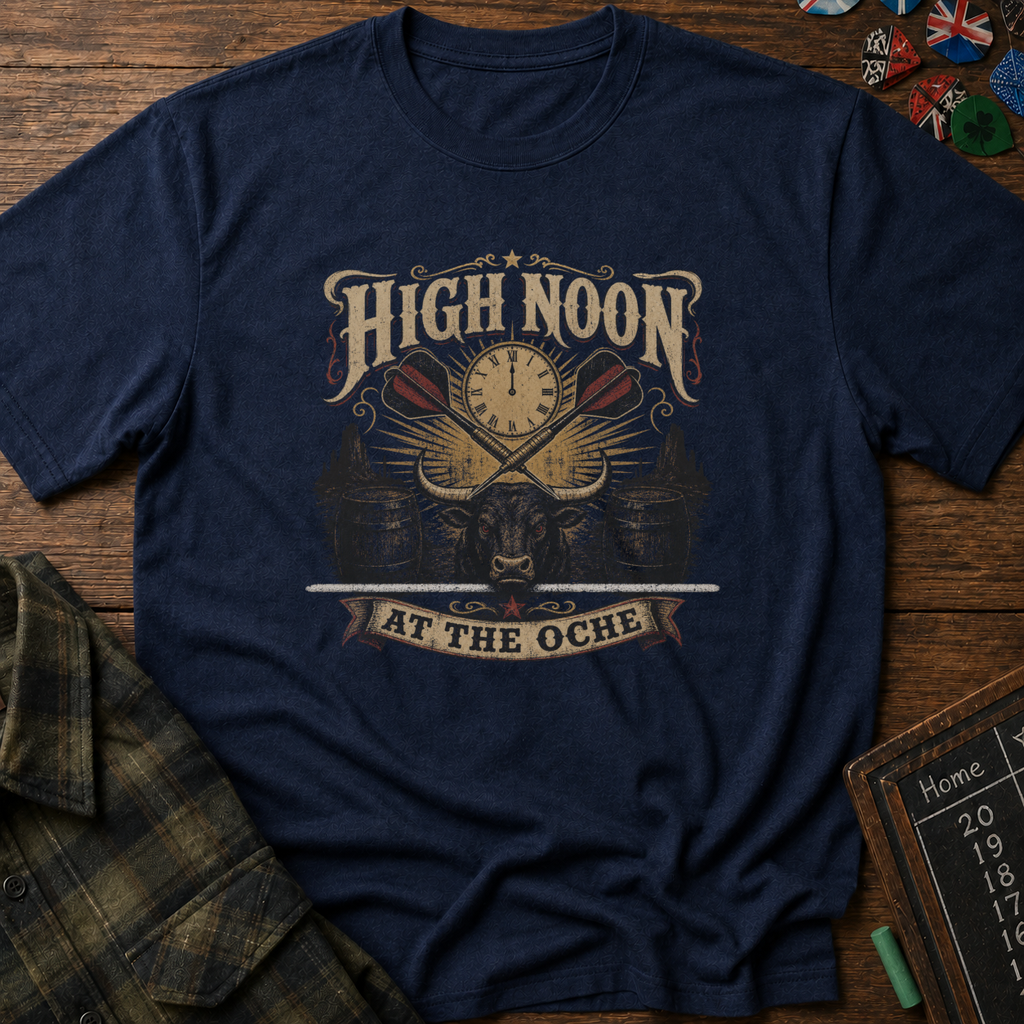 High Noon at the Oche Darts T-Shirt