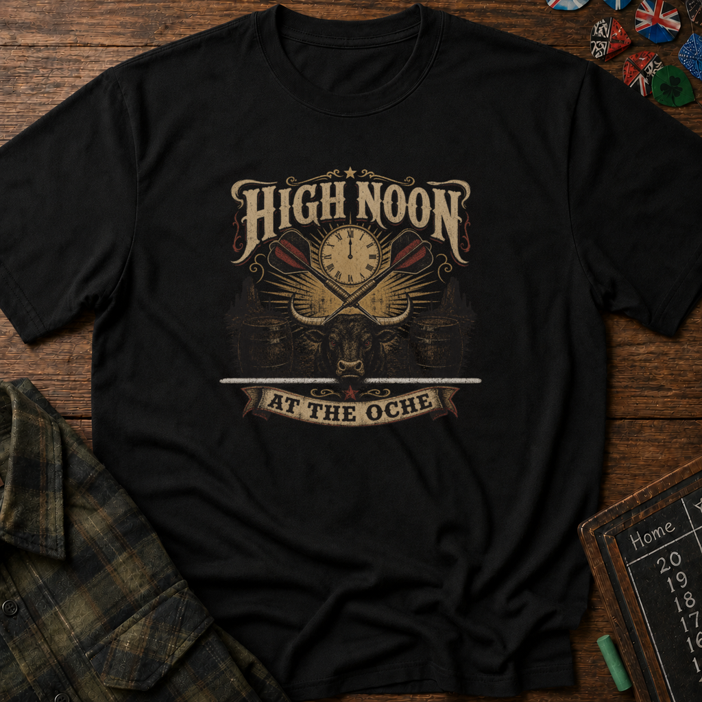 High Noon at the Oche Darts T-Shirt