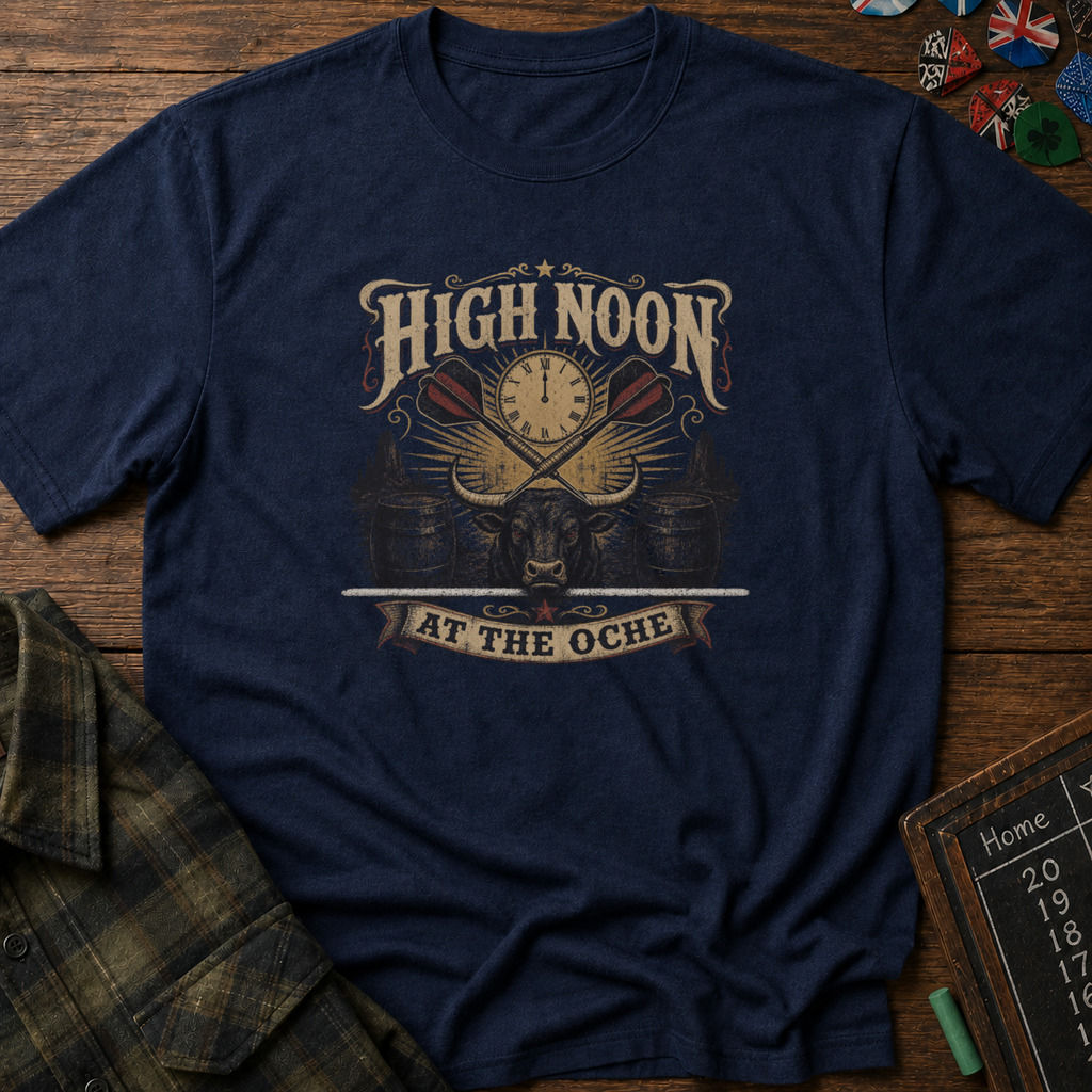 High Noon at the Oche Darts T-Shirt
