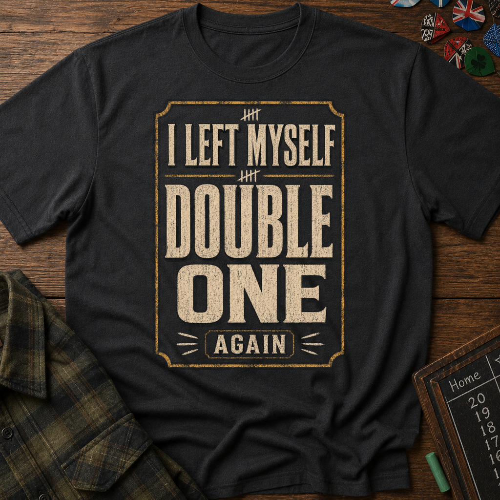Left Myself Double 1. Again. T-Shirt