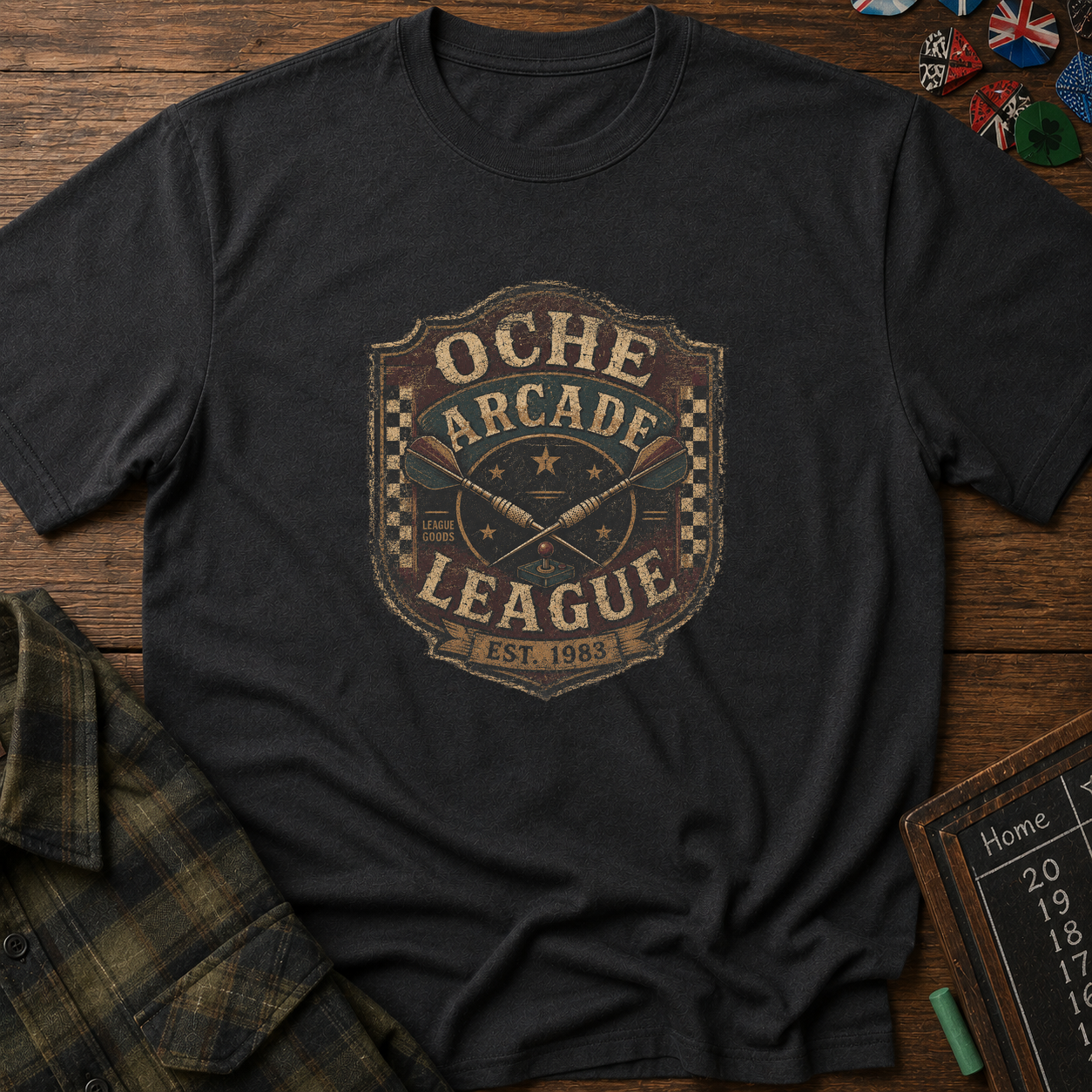 Oche Arcade Vintage League T-Shirt
