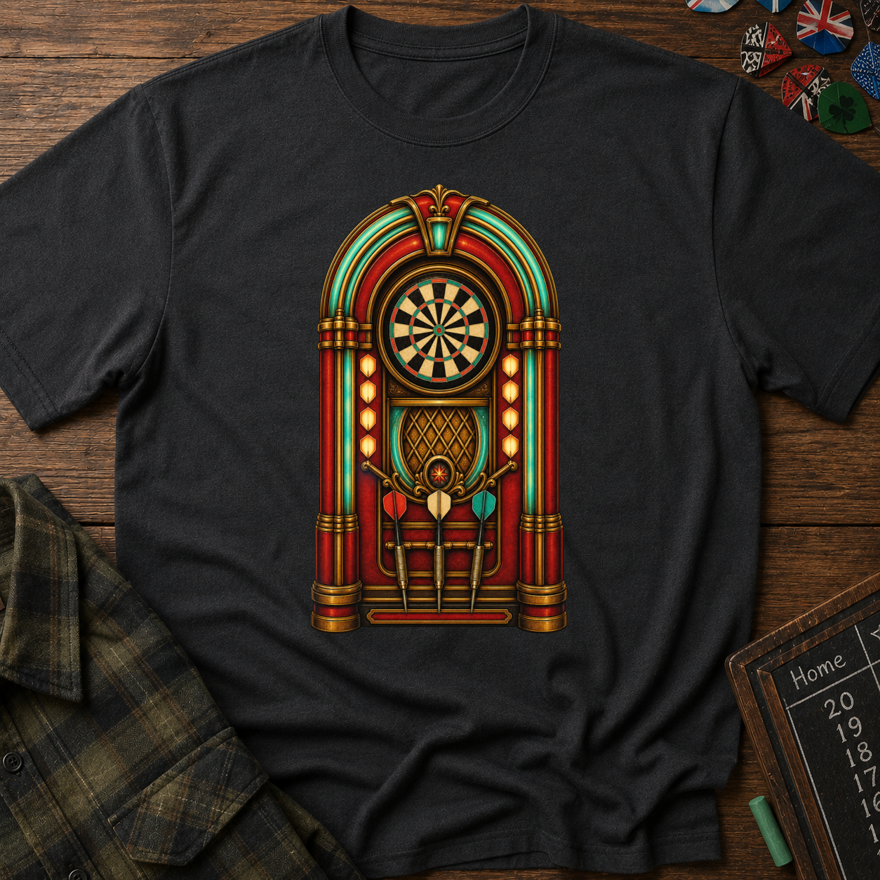 Boardbox Jukebox Darts T-Shirt