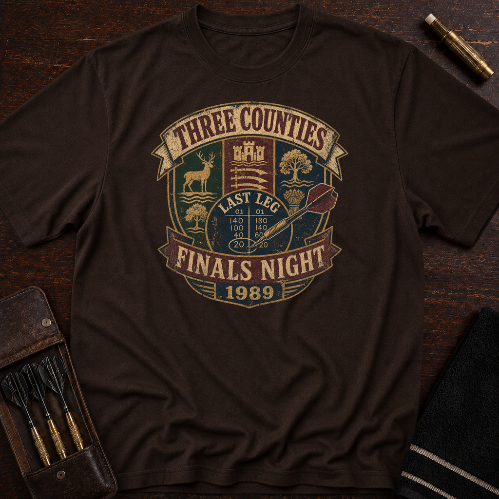 Three Counties Last Leg Finals Night Darts Tee