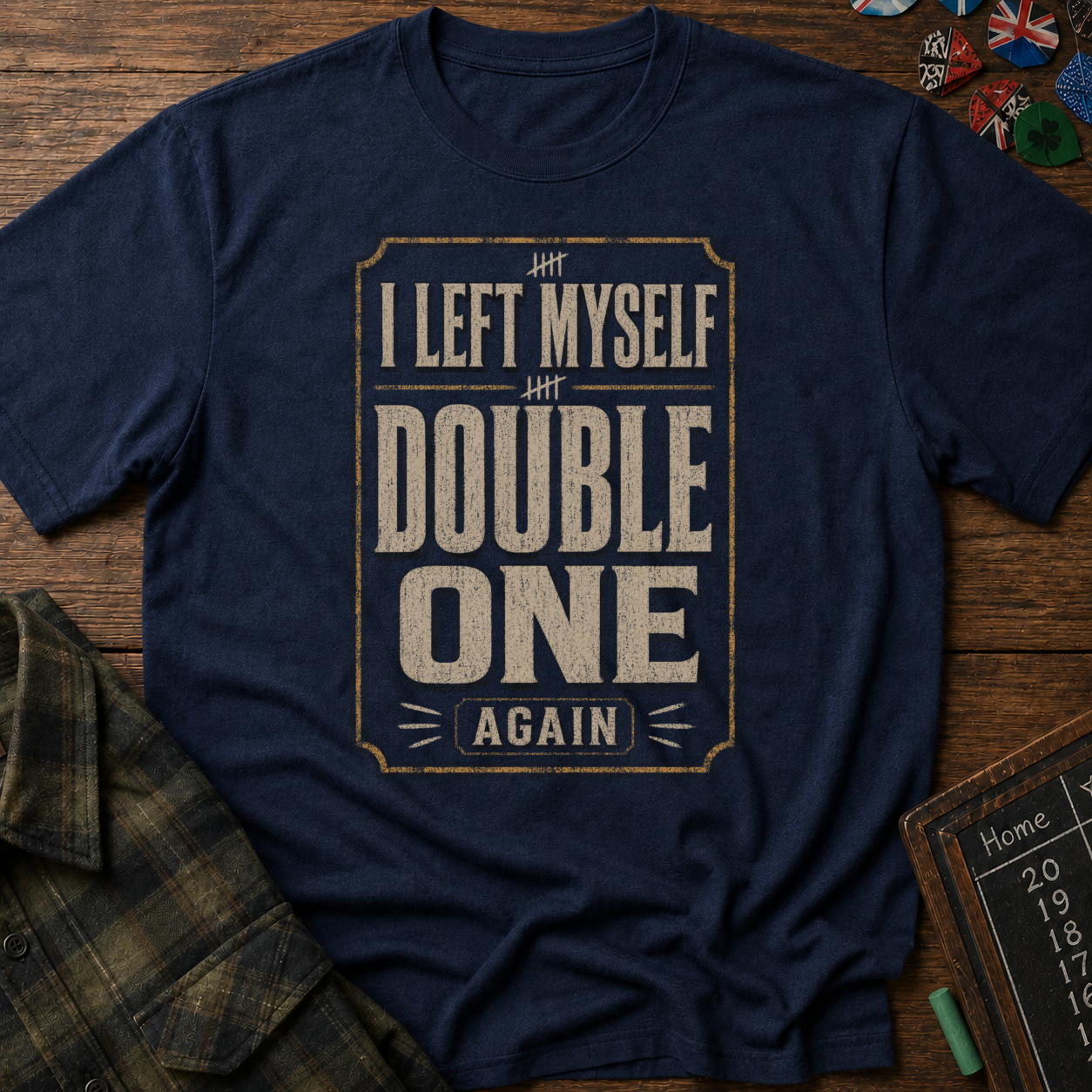Left Myself Double 1. Again. T-Shirt