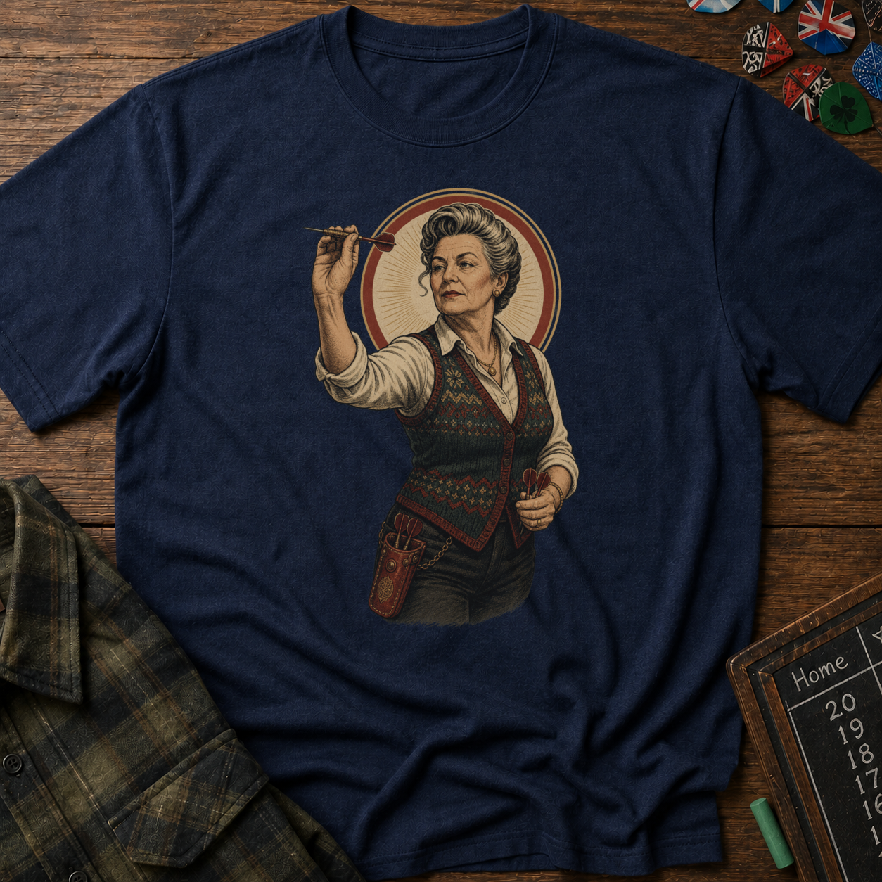 Mavis Double Tops Pub Darts T-Shirt