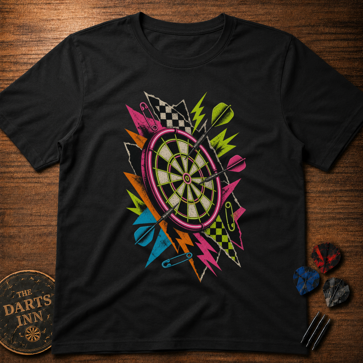 Neon Oche Darts T-Shirt