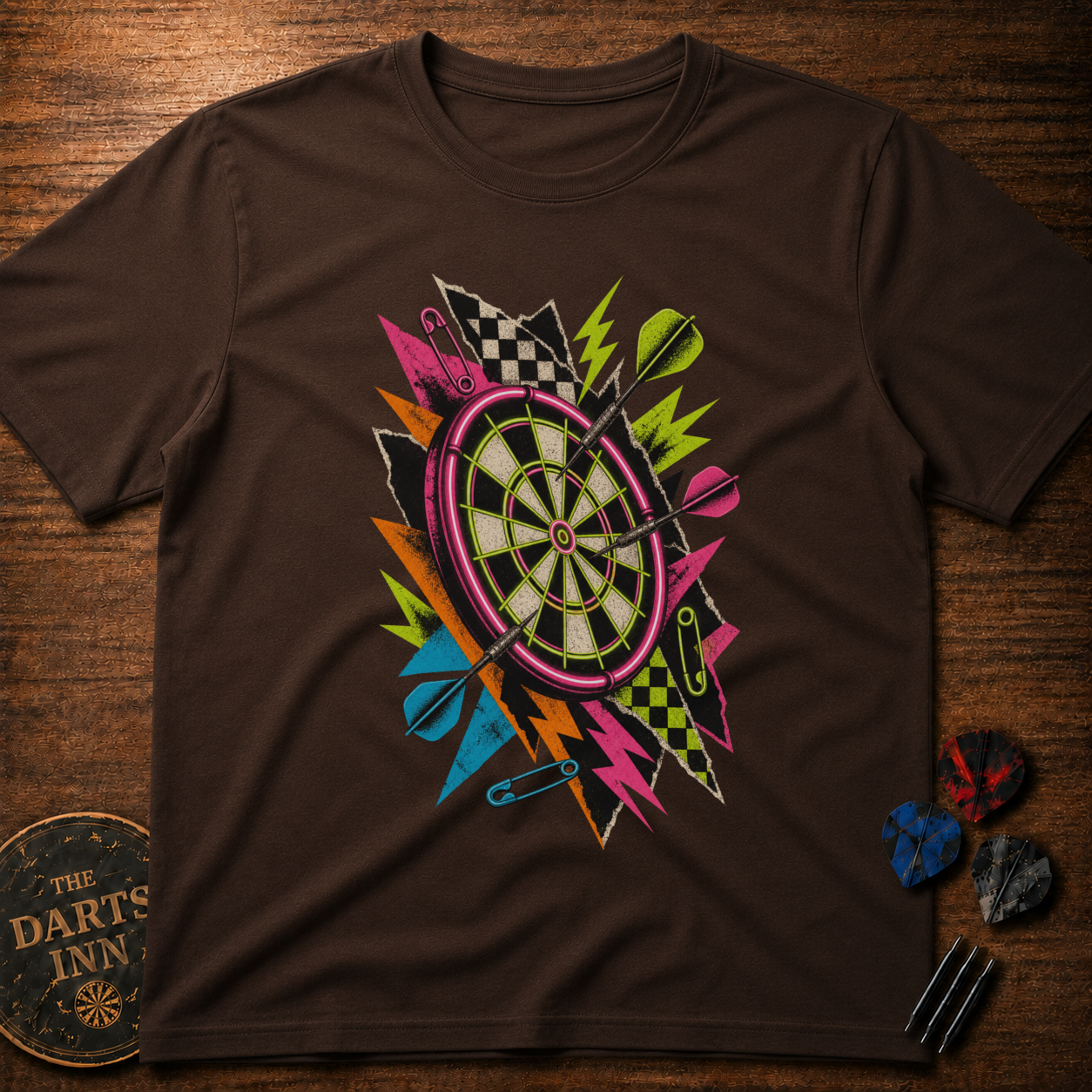 Neon Oche Darts T-Shirt