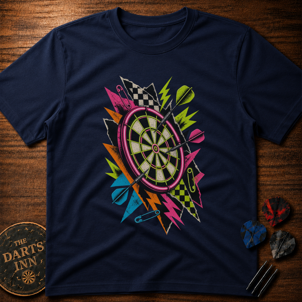 Neon Oche Darts T-Shirt