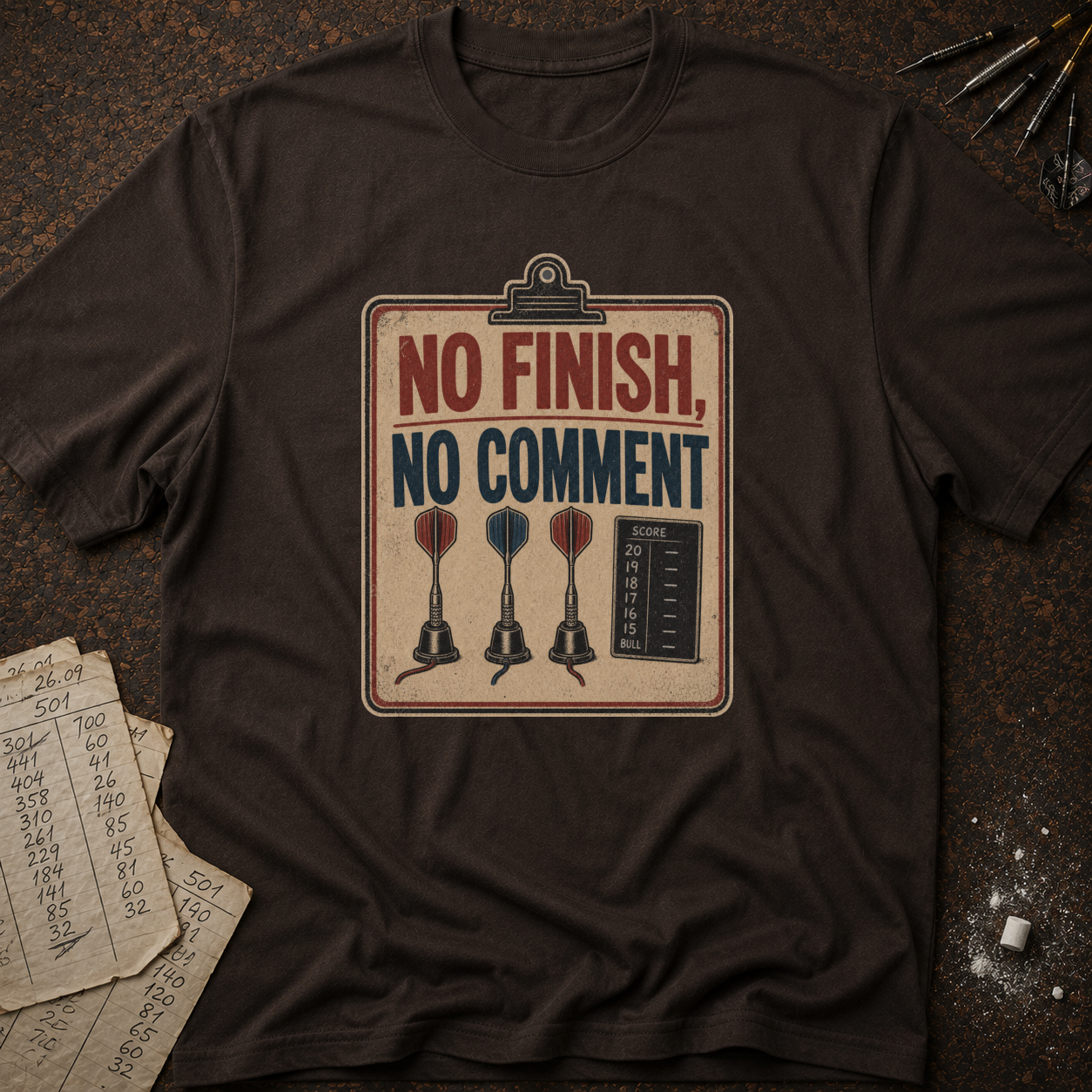 No Finish, No Comment T-Shirt